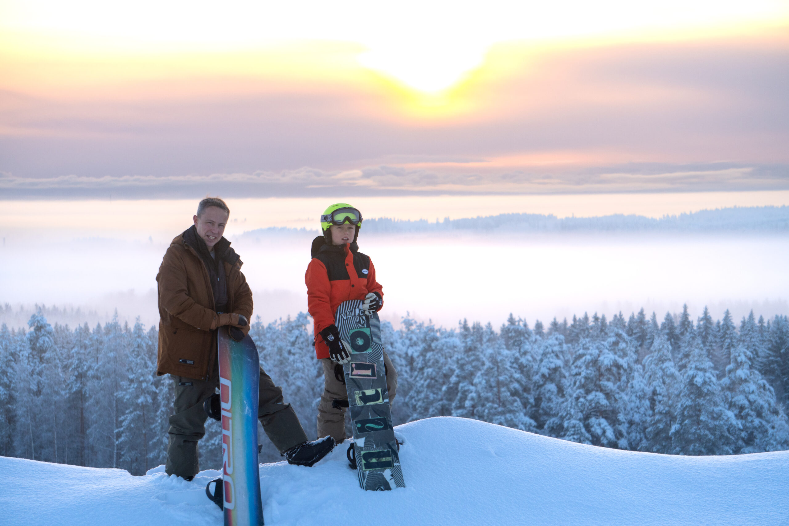 Fabien Rohrer mit Sohn Jeremy