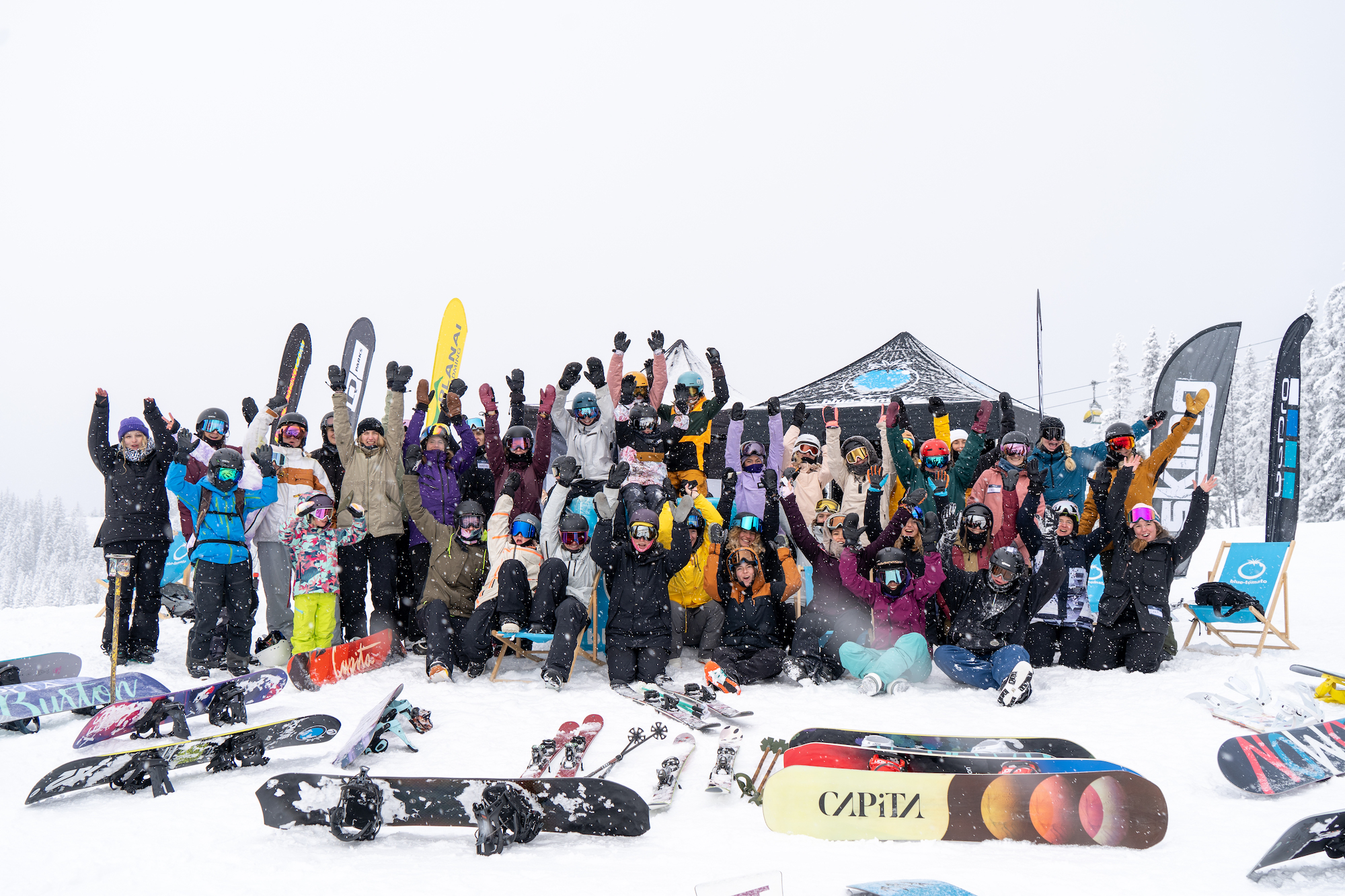 Blue Tomato Girls Day Planai