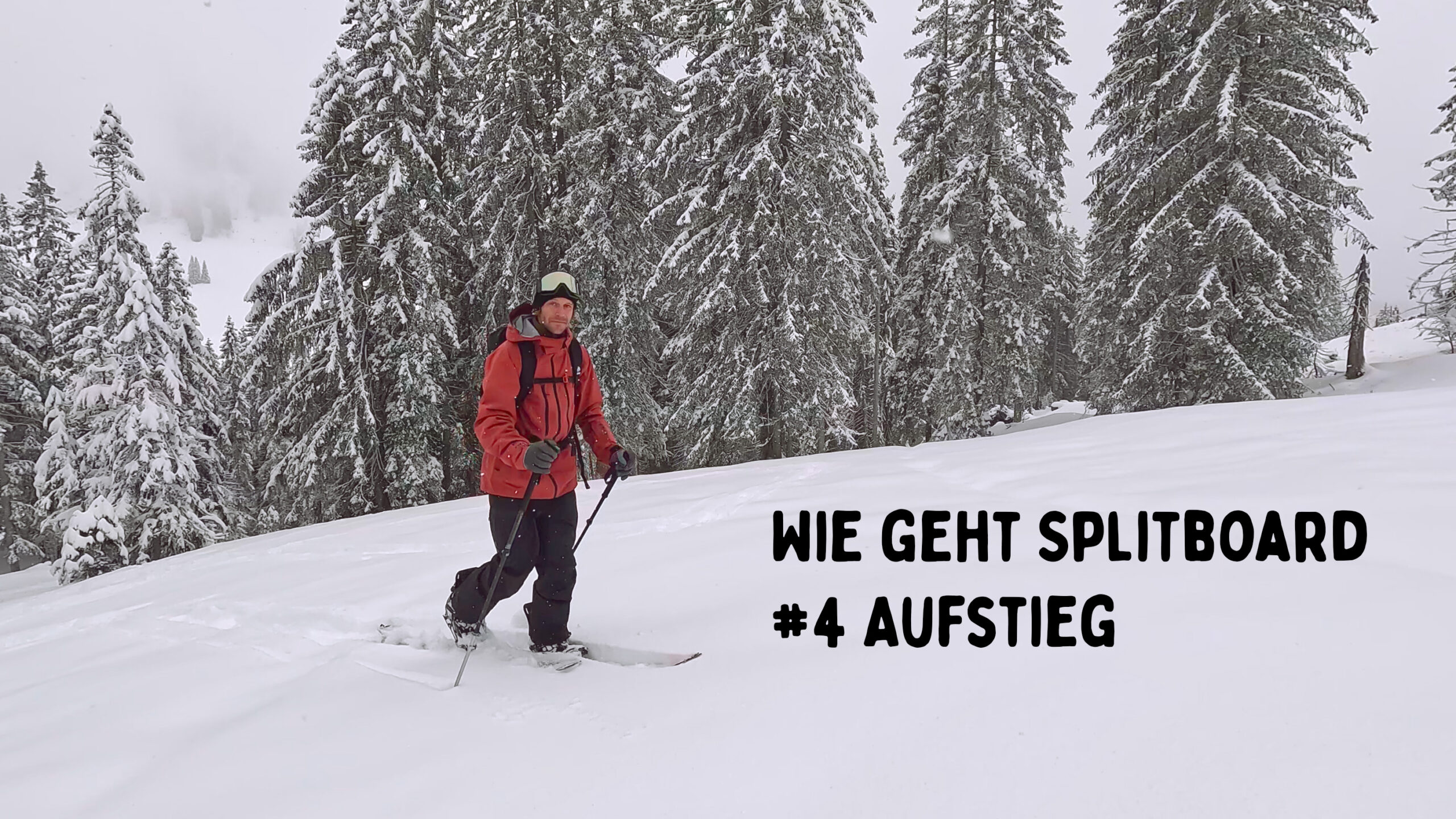 Splitboard Aufstieg