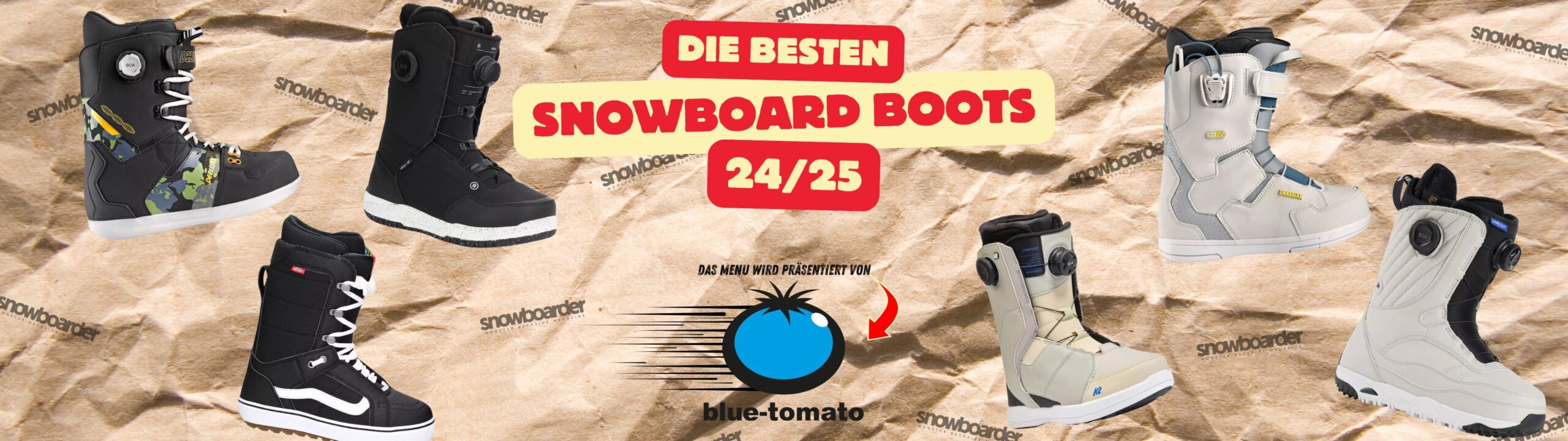 Die besten Snowboard-Boots der Saison 24/25