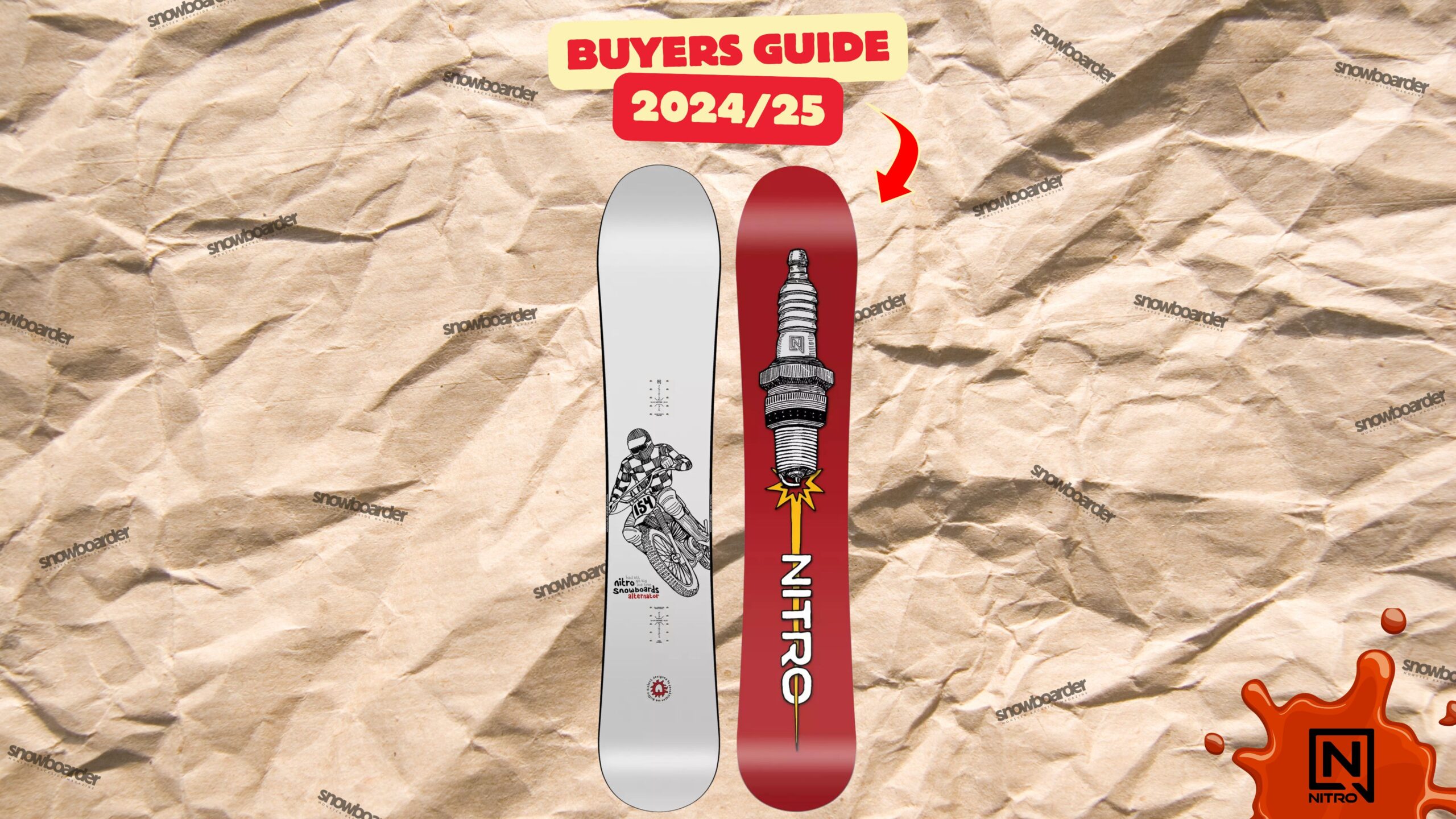 Nitro Alternator 2025 Snowboard