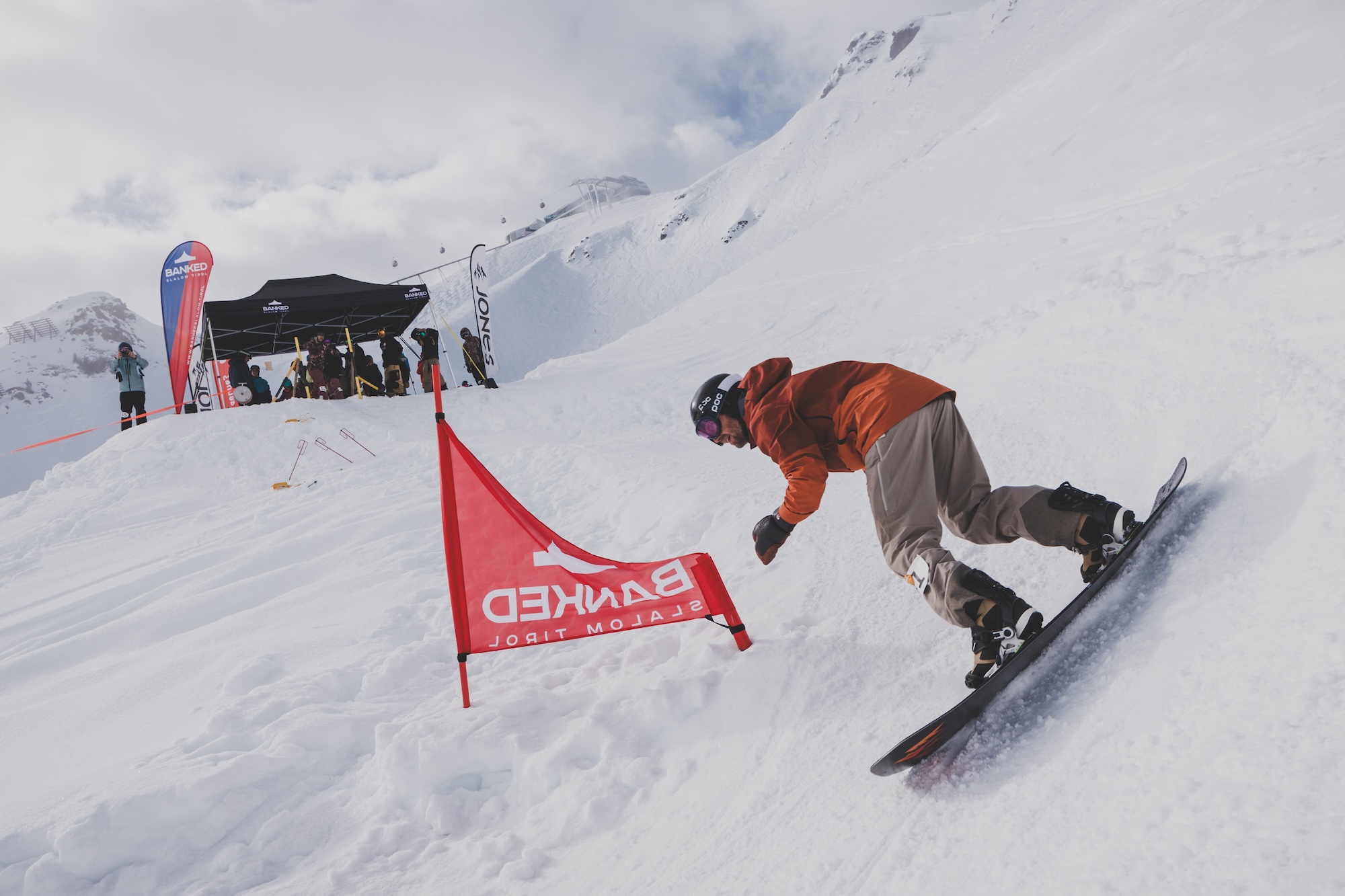Banked Slalom 2025 in der Axamer Lizum