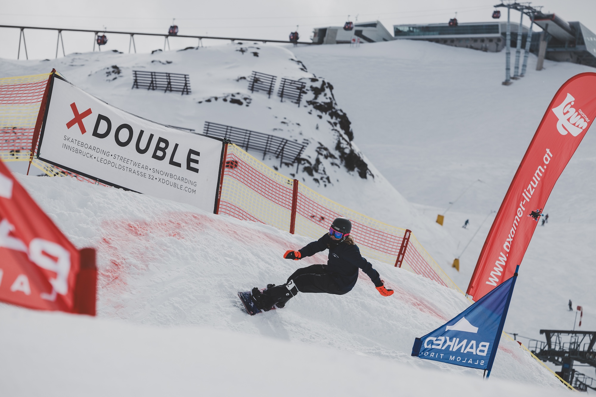 Banked Slalom 2025 in der Axamer Lizum