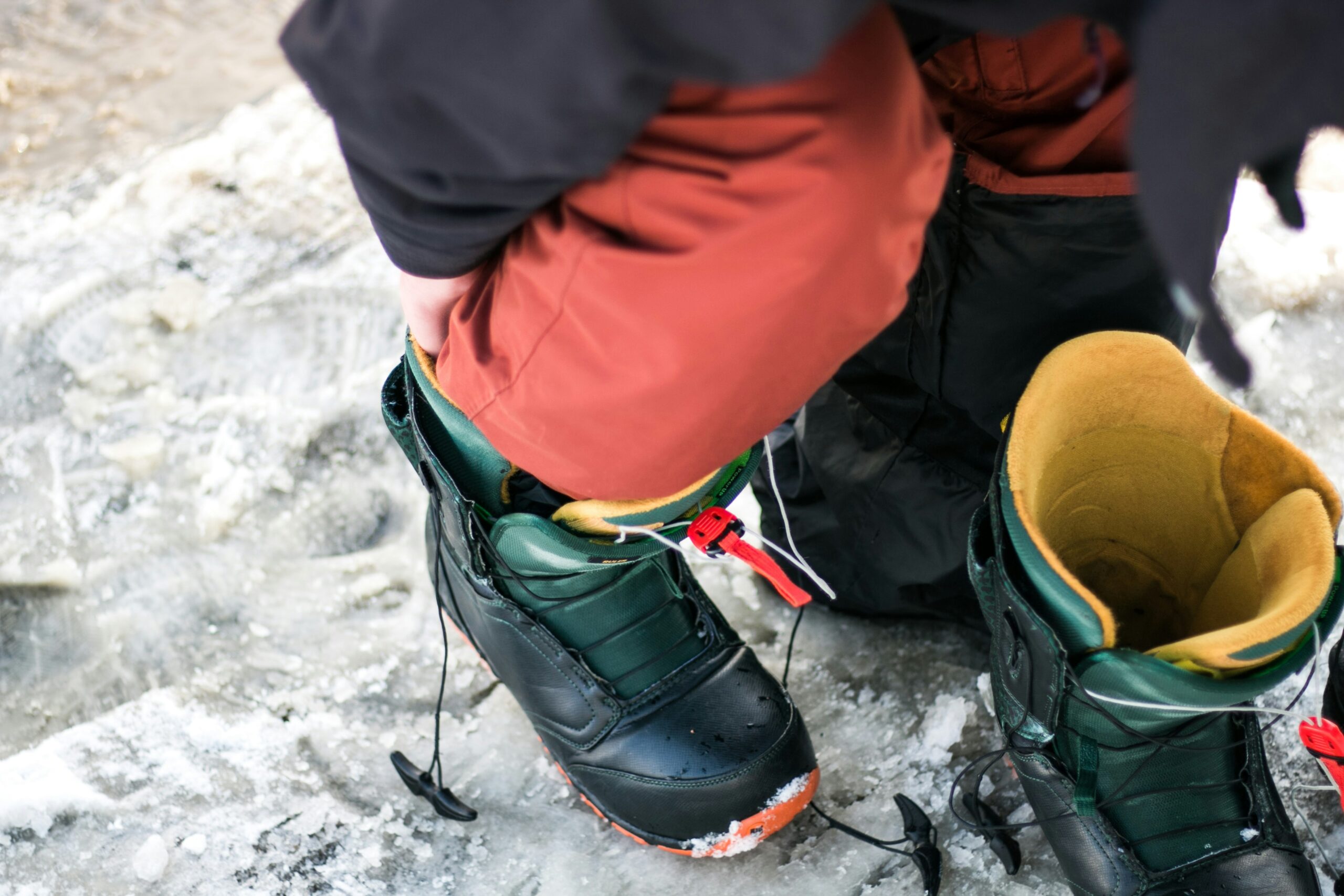 Snowboard-Boots richtig lagern