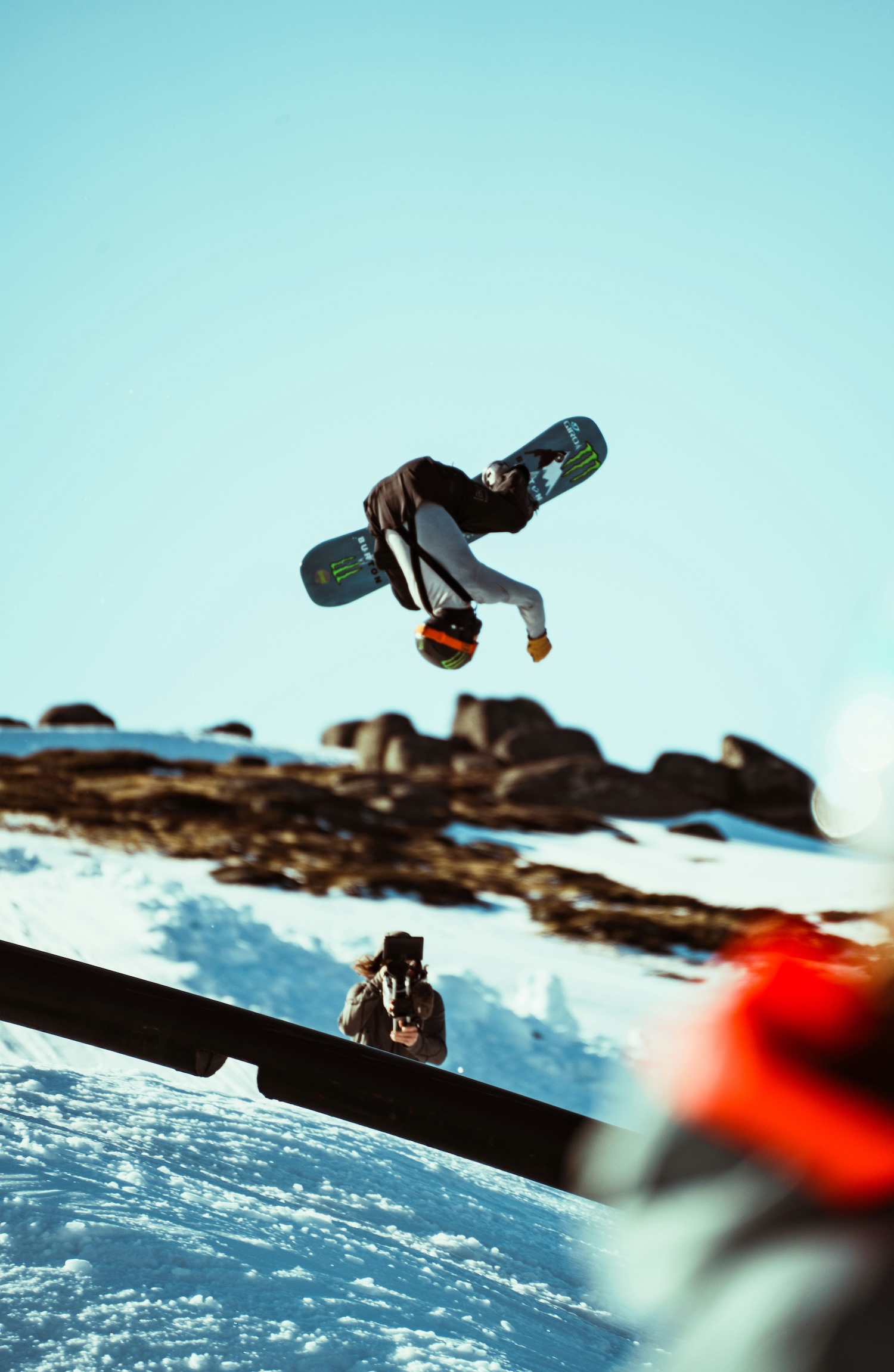 Snowboarden in Neuseeland