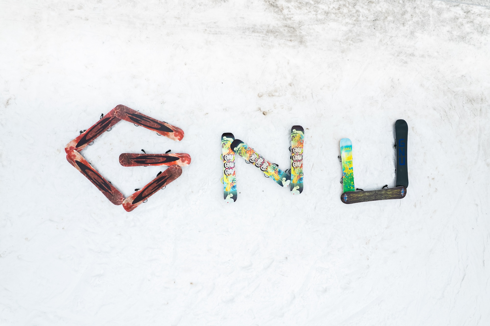 GNU Snowboard-Kollektion 25/26