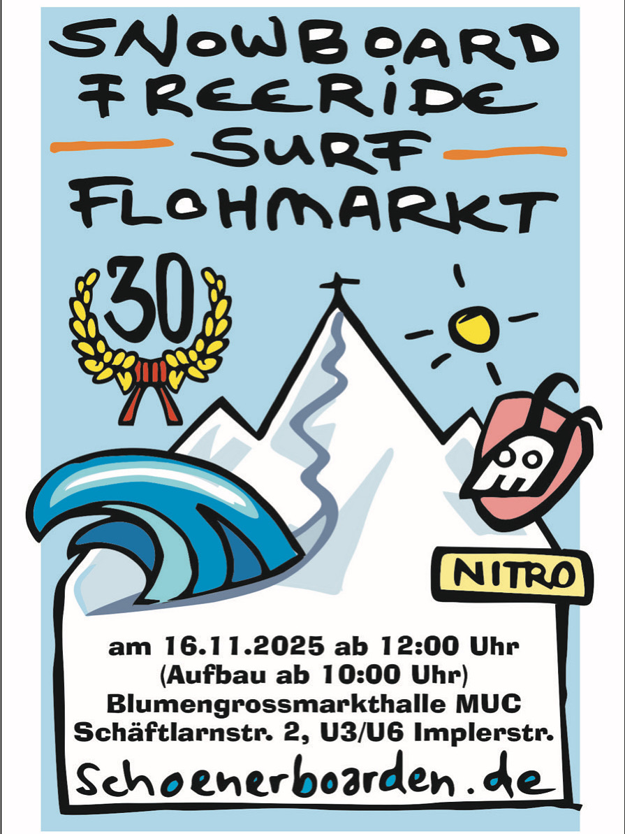 SNOWBOARD FLOHMARKT München 2025