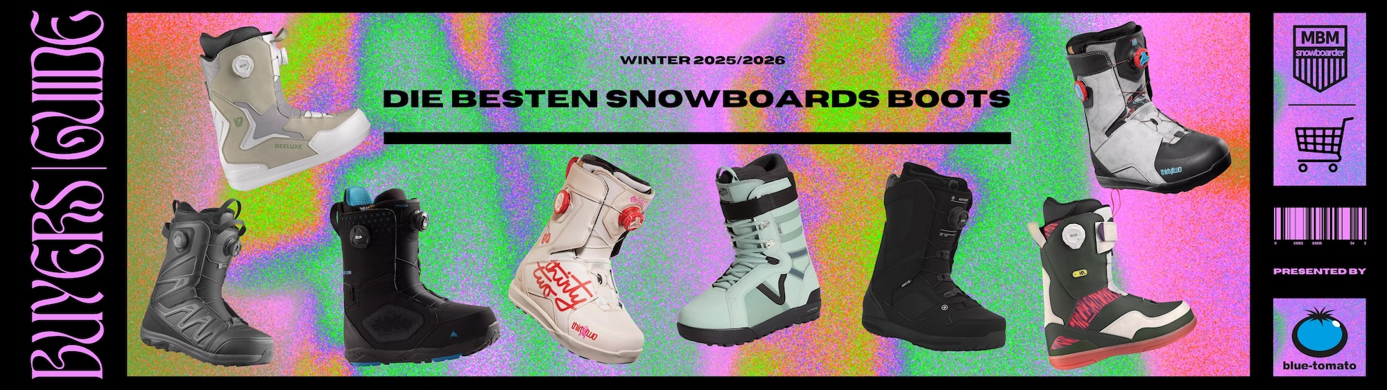 Die besten Snowboard-Boots der Saison 25/26