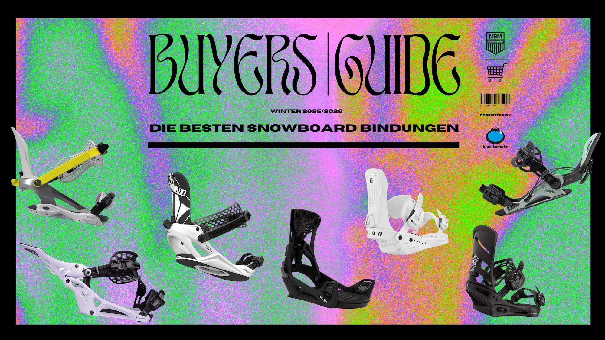 Die besten Snowboard-Bindungen der Saison 25/26