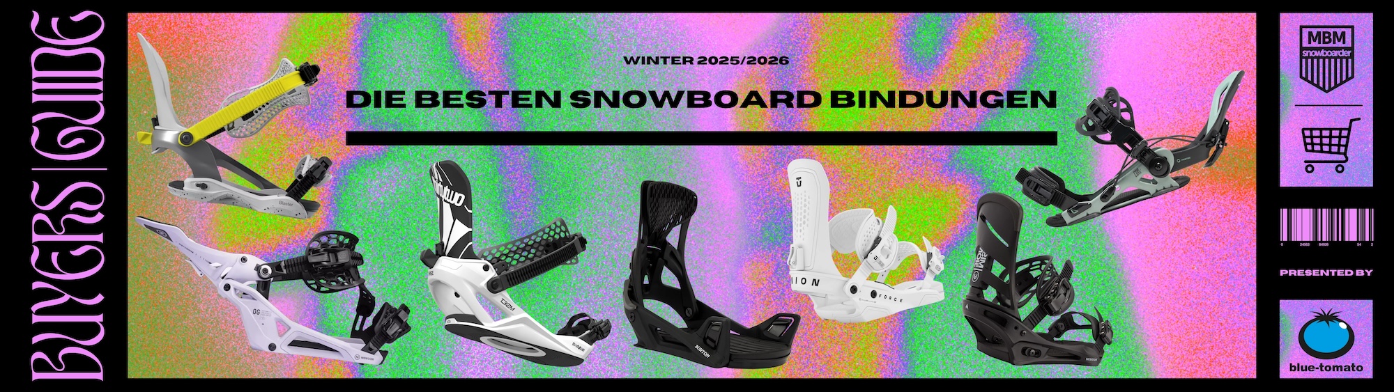 Die besten Snowboard-Bindungen der Saison 25/26