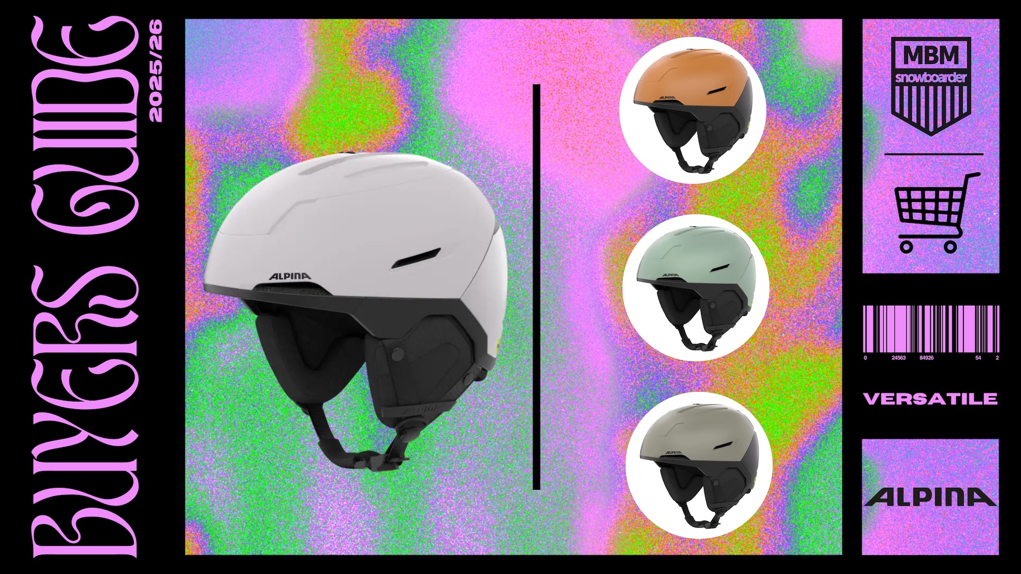 Alpina VERSATILE MIPS Snowboard Helm