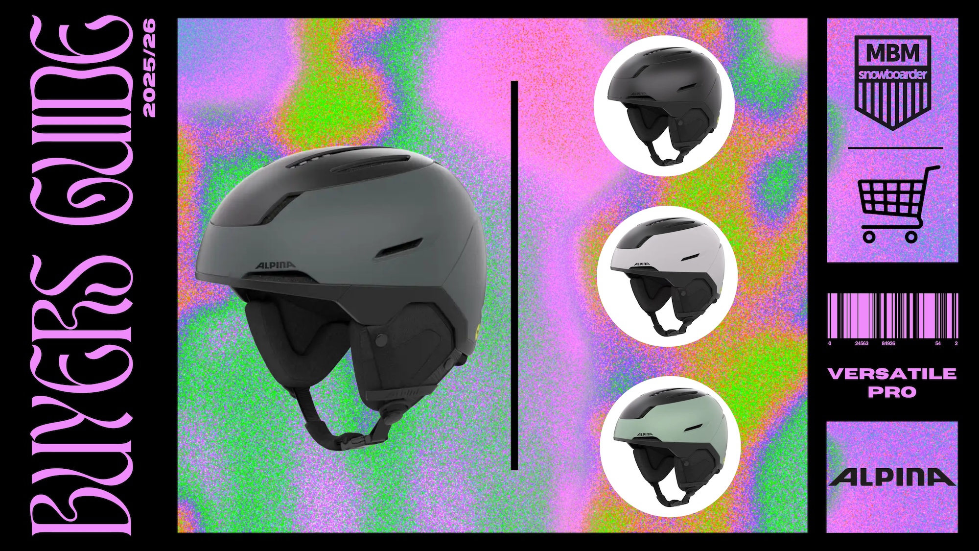 Alpina VERSATILE PRO MIPS Snowboard Helm