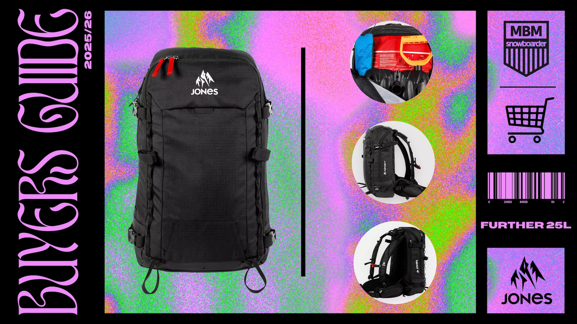 Jones Snowboards Further 25L Rucksack