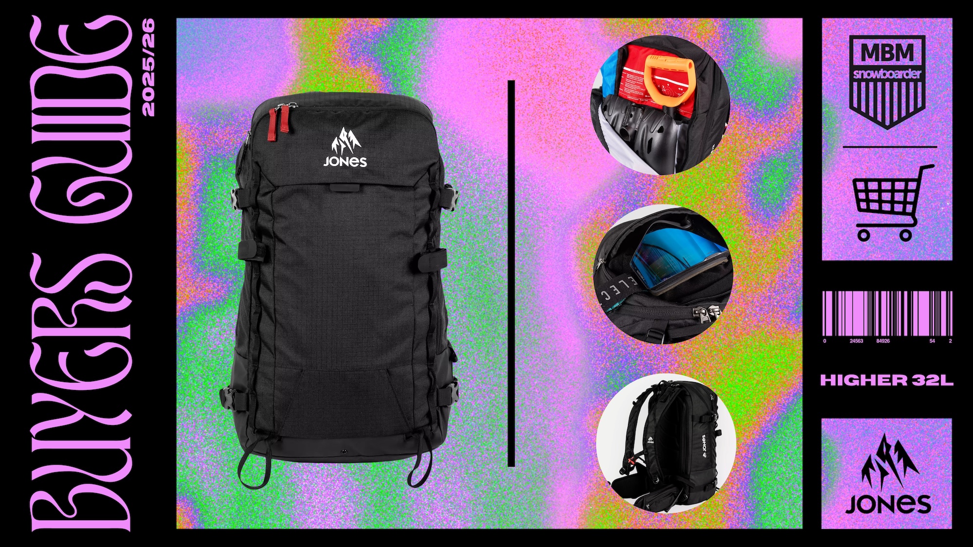 Jones Snowboards Higher 32L Rucksack