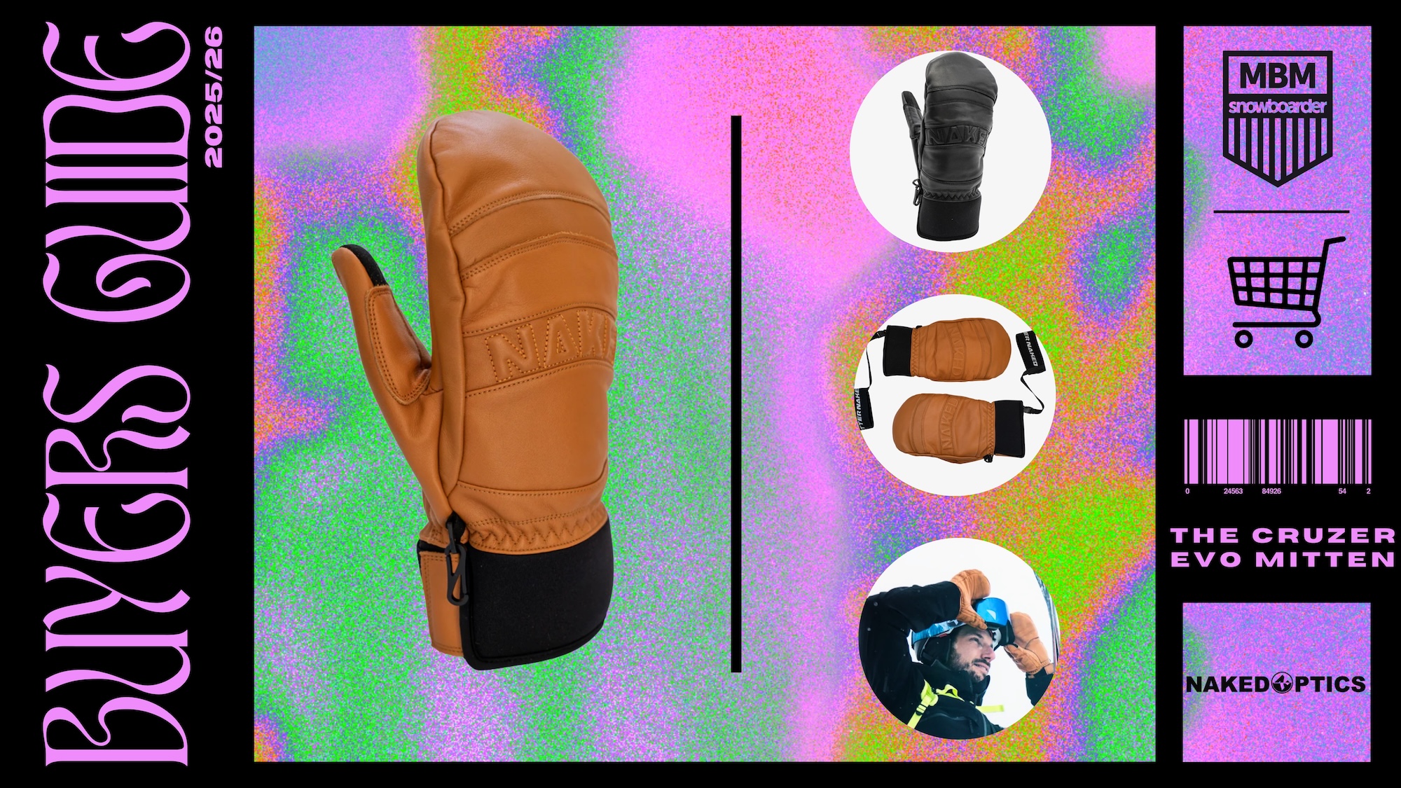 NAKED OPTICS The CRUZER EVO Lobster Handschuh 26/26