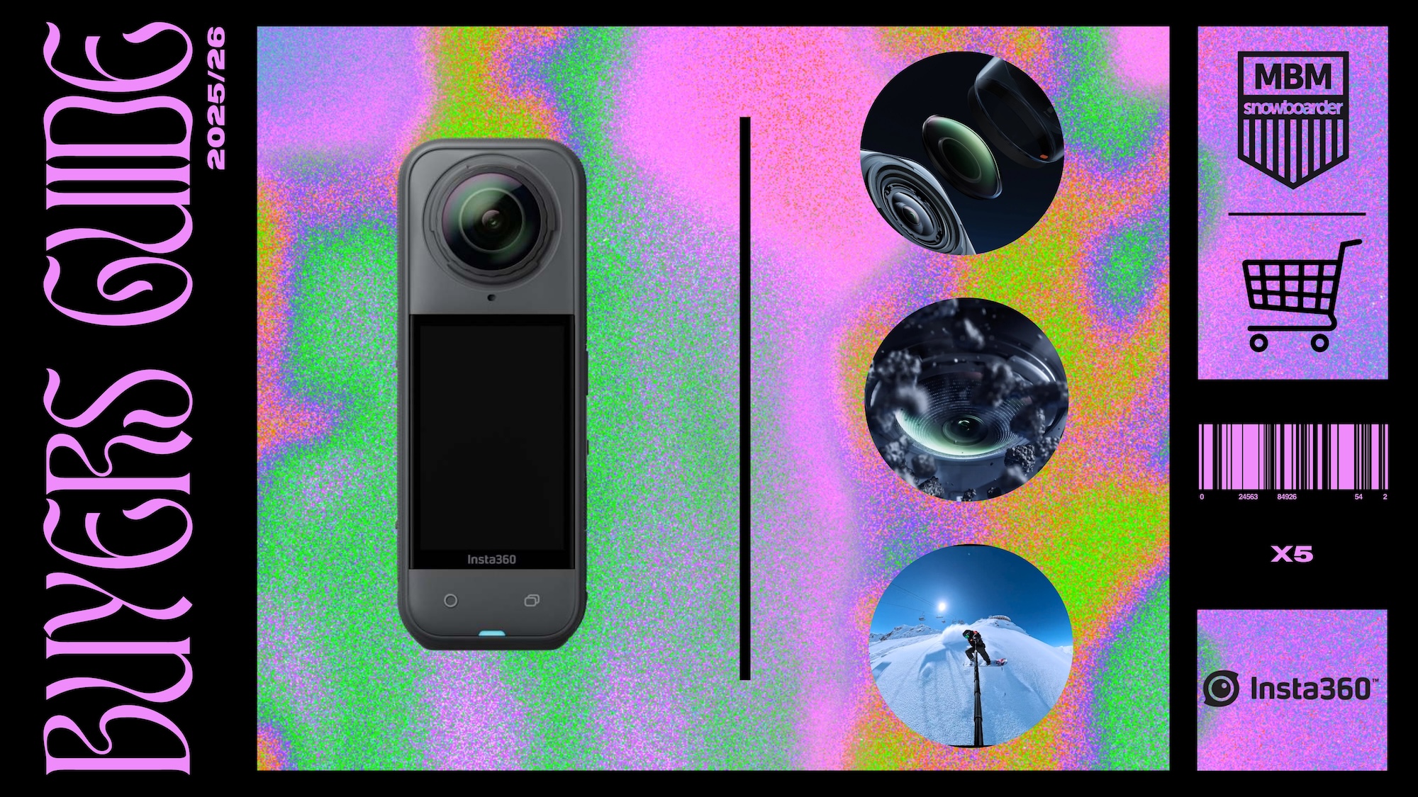 Insta360 X5 – 8K 360°-Actionkamera der nächsten Generation