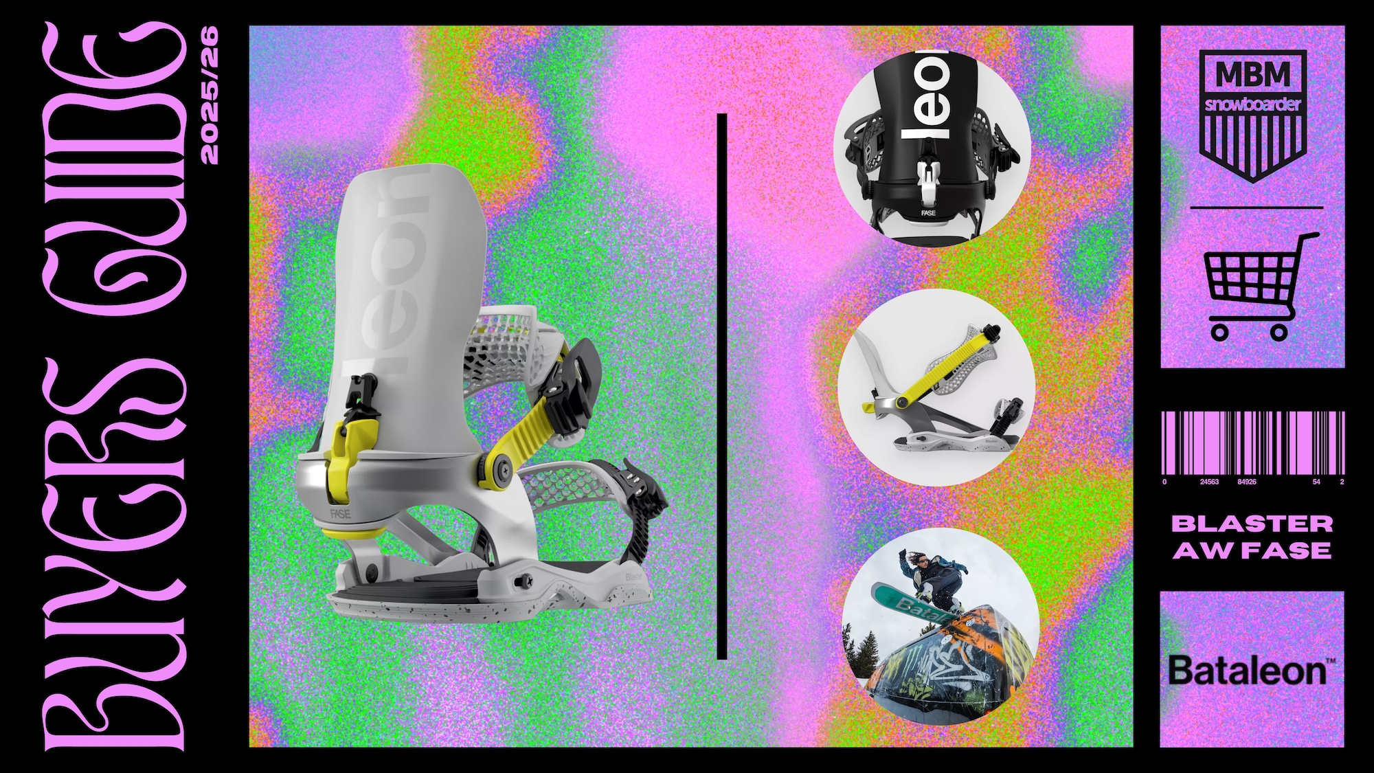 Bataleon Blaster AW FASE 2026 Snowboard-Bindung