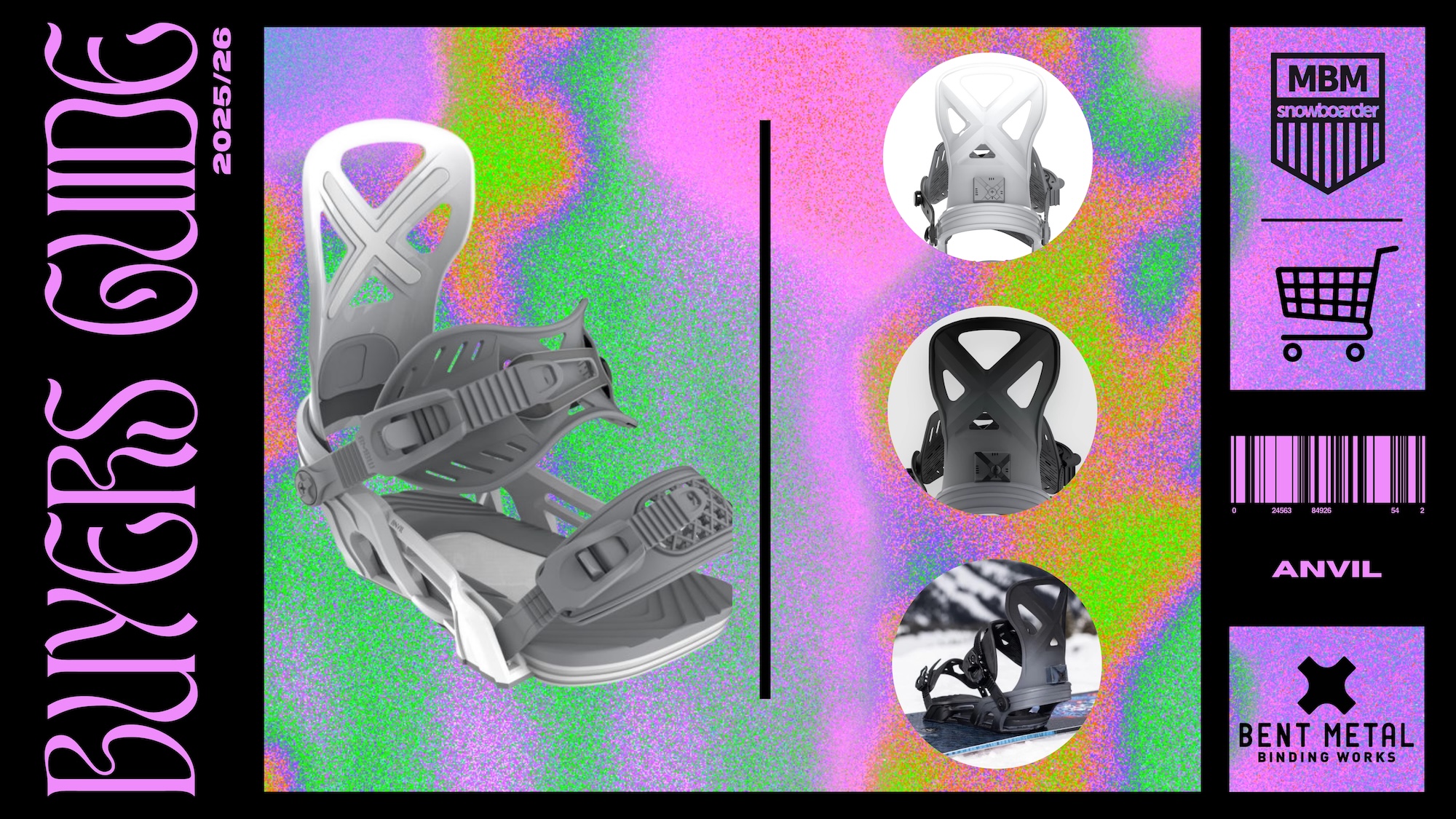 Bent Metal Anvil 2026 Snowboard-Bindung