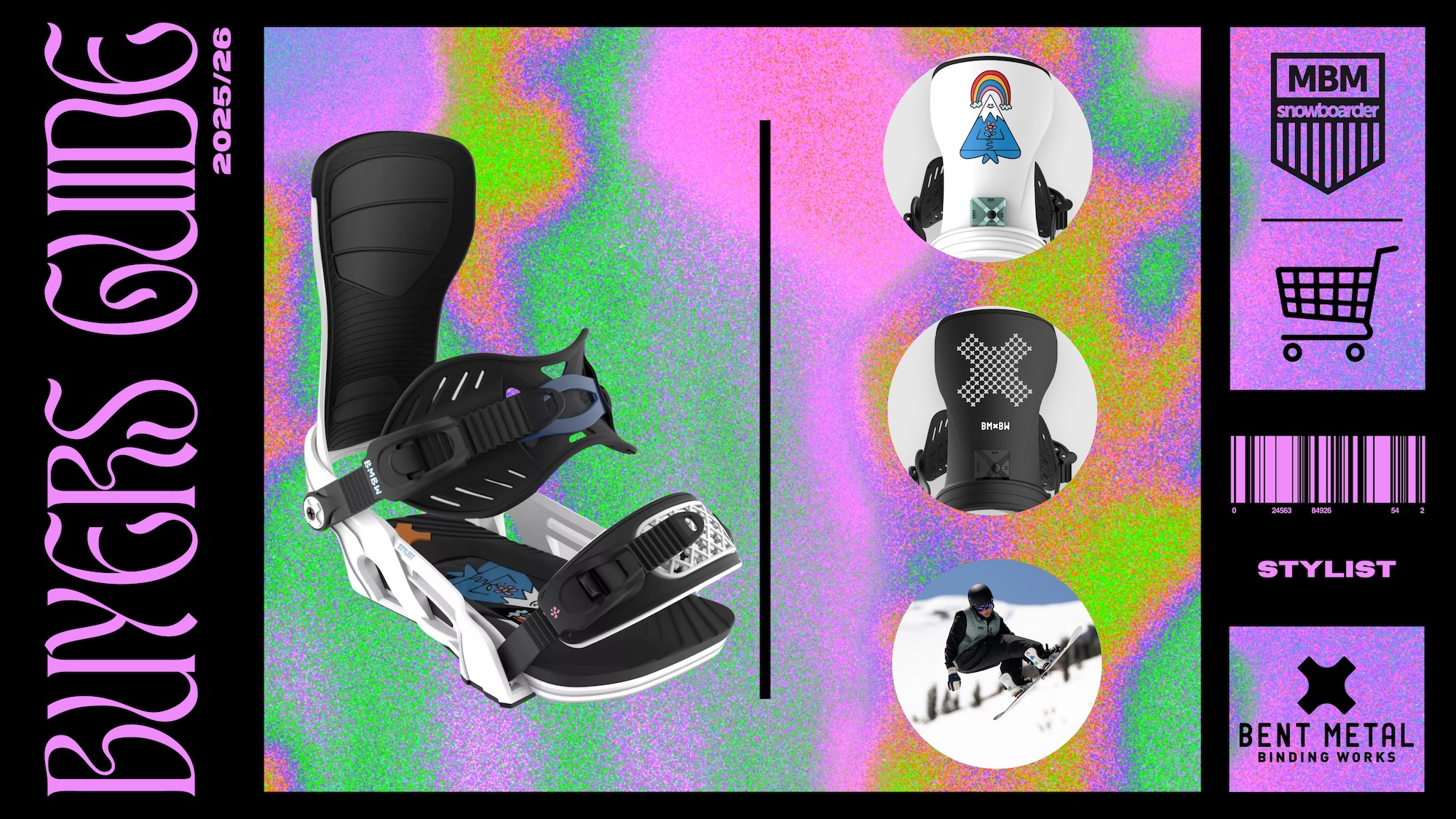 Bent Metal Stylist 2026 Snowboard-Bindung