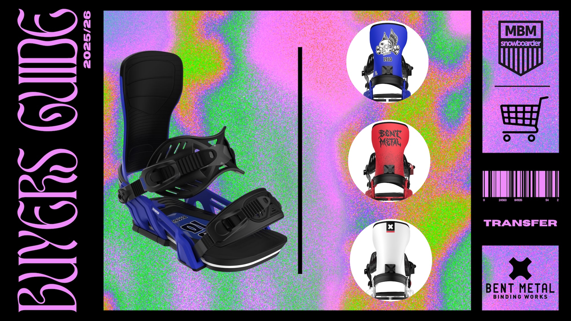 Bent Metal Transfer 2026 Snowboard-Bindung