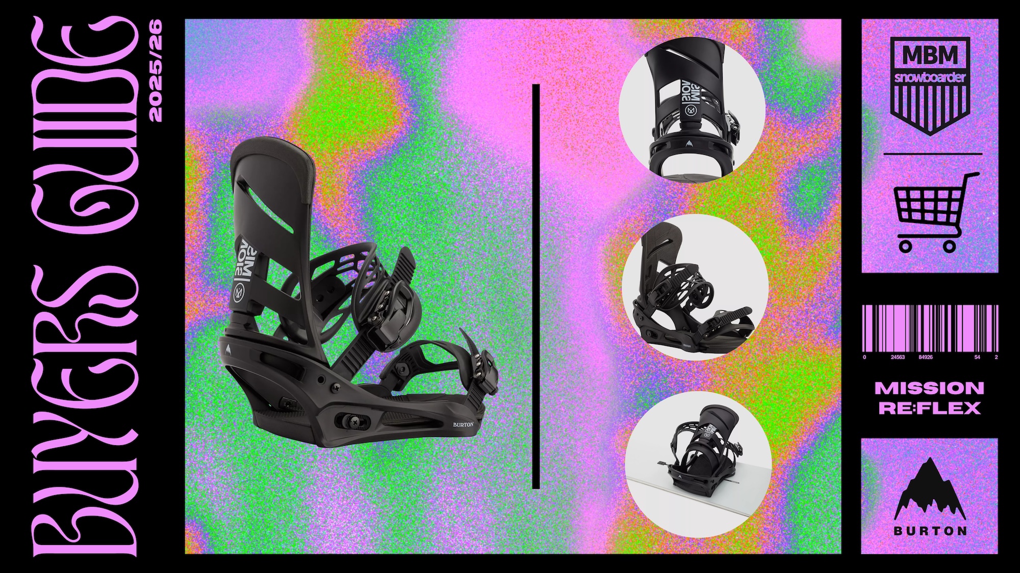 Burton Mission Re:Flex 2026 Snowboard-Bindung