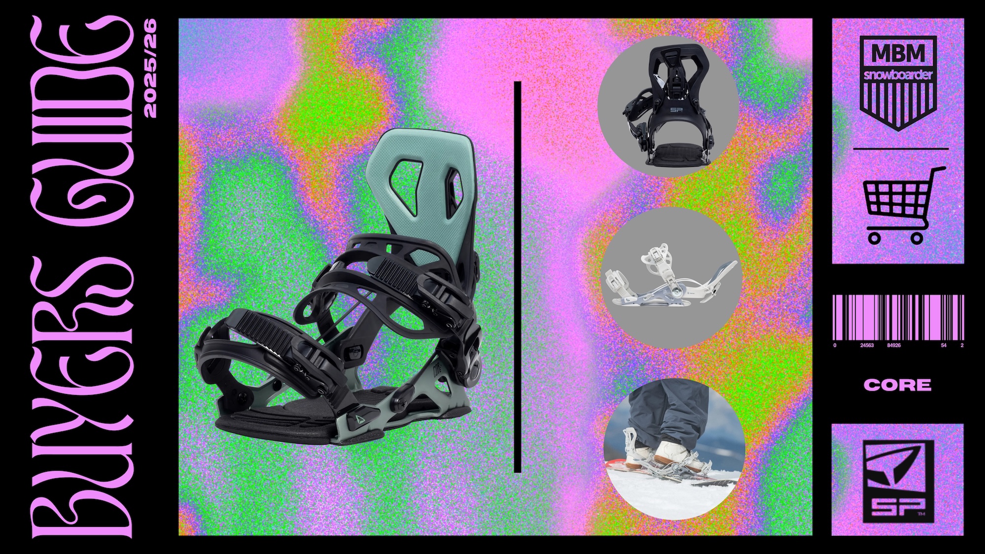 SP Core 2026 Snowboard-Bindung