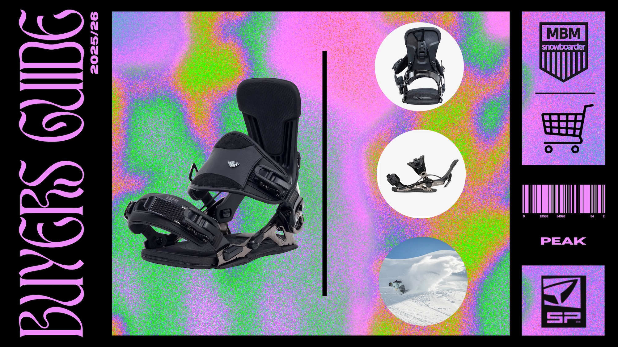 SP Peak 2026 Snowboard-Bindung