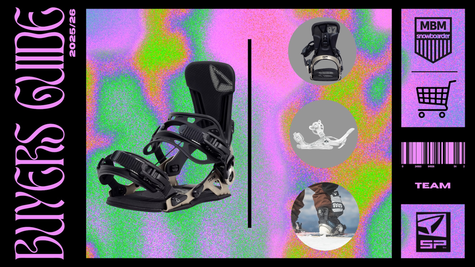 SP Team 2026 Snowboard-Bindung