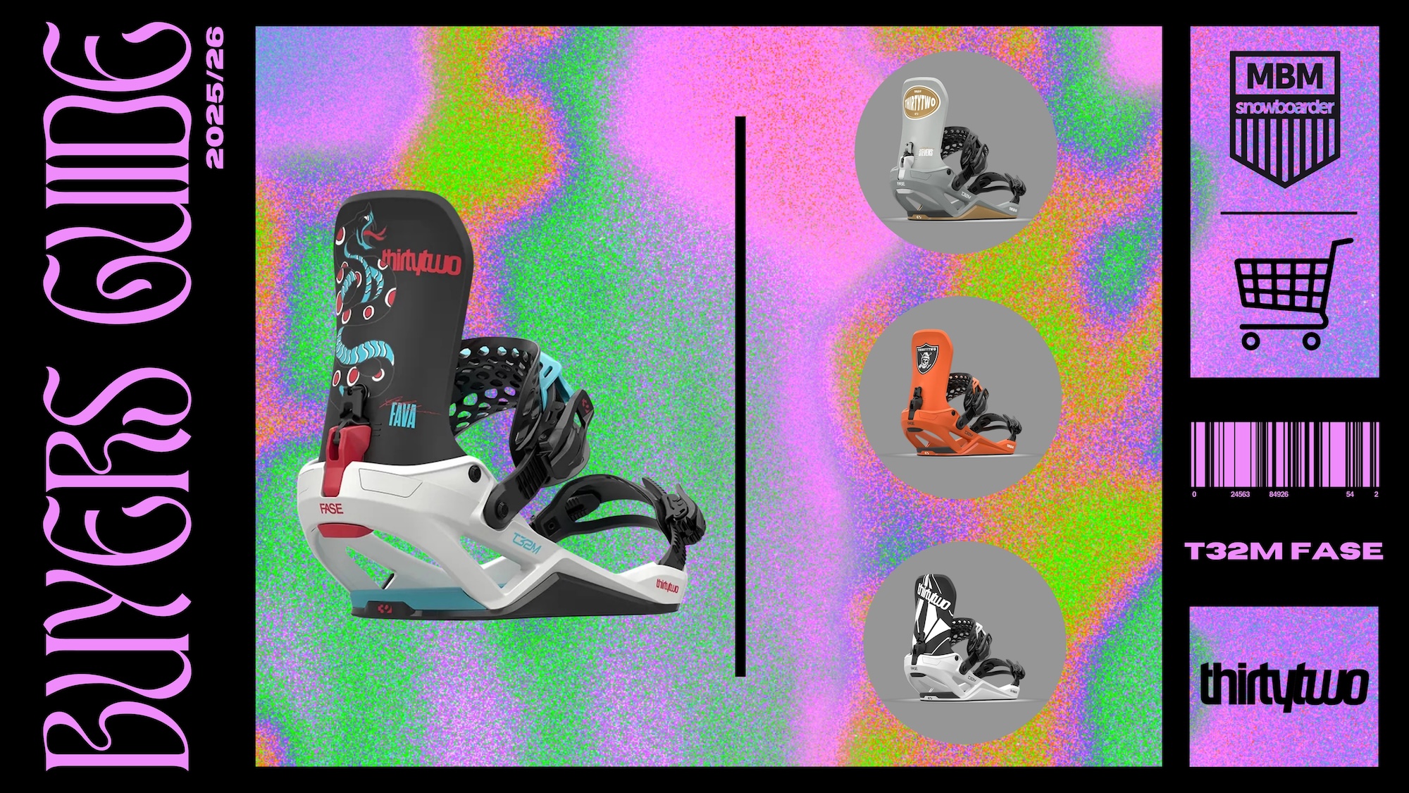 ThirtyTwo T32M Fase 2026 Snowboard-Bindung