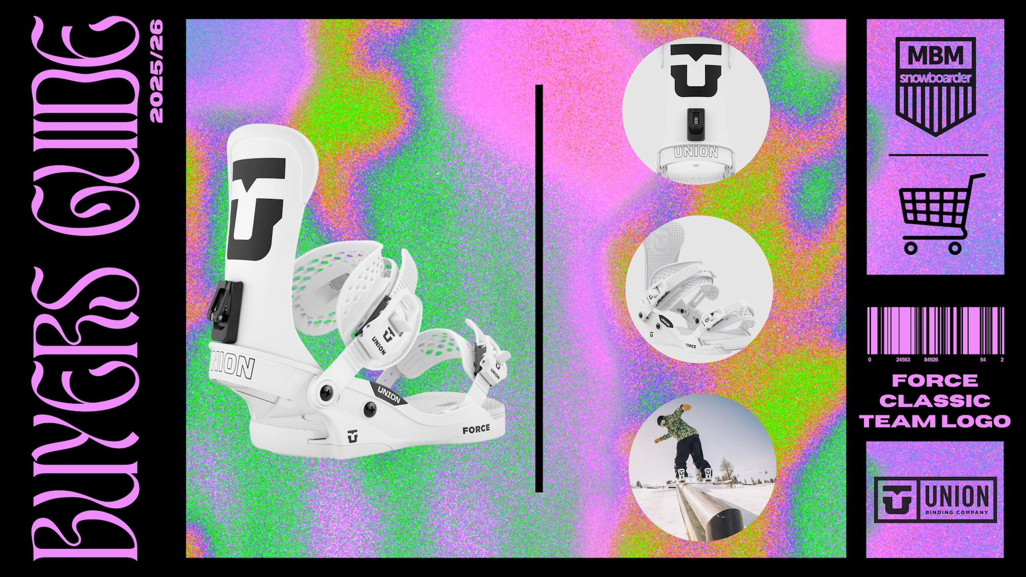 UNION Force Classic Team Logo 2026 Snowboard-Bindung