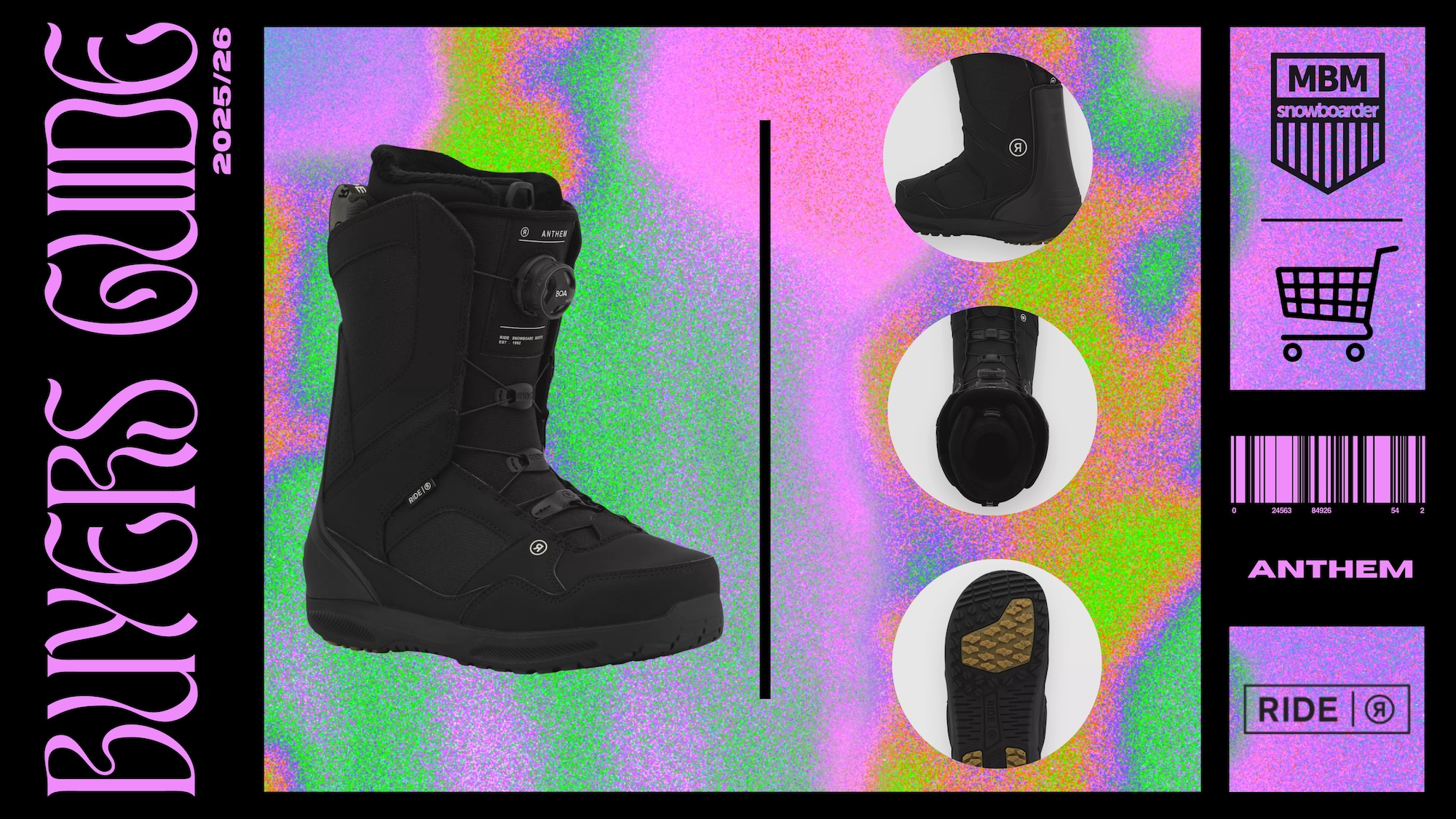 Ride Anthem 2026 Snowboard-Boots