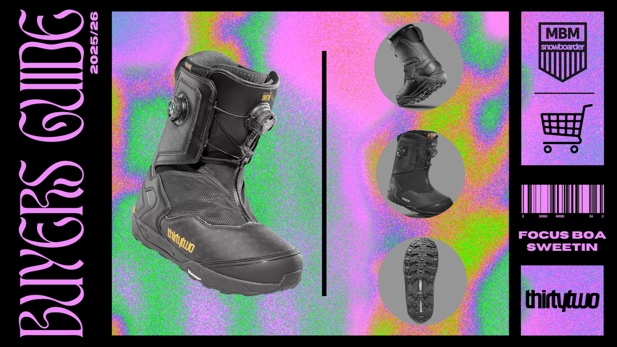 ThirtyTwo Focus BOA Sweetin 2026 Snowboard-Boots