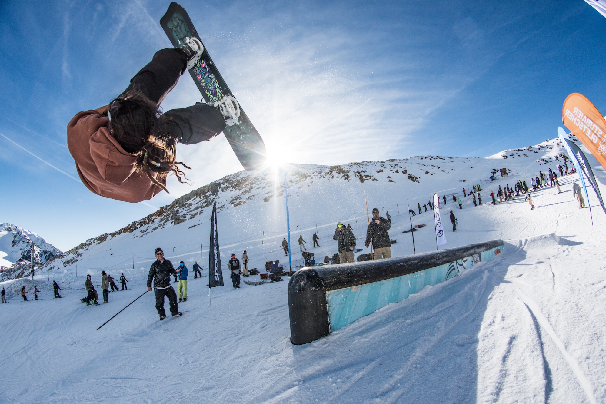 Mixed Tricks Session beim Stubai Park