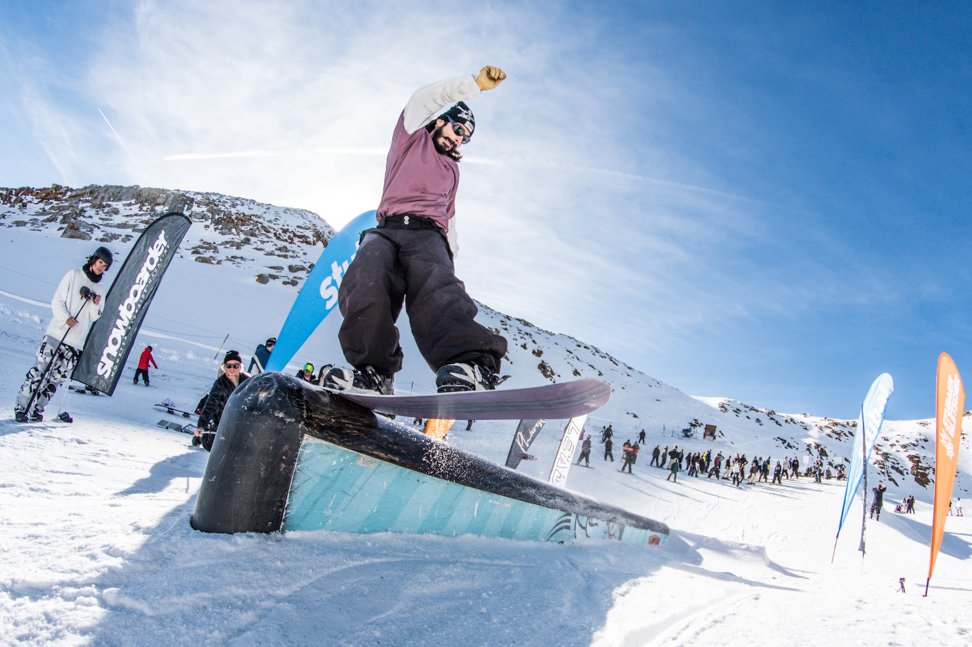 Mixed Tricks Session beim Stubai Park