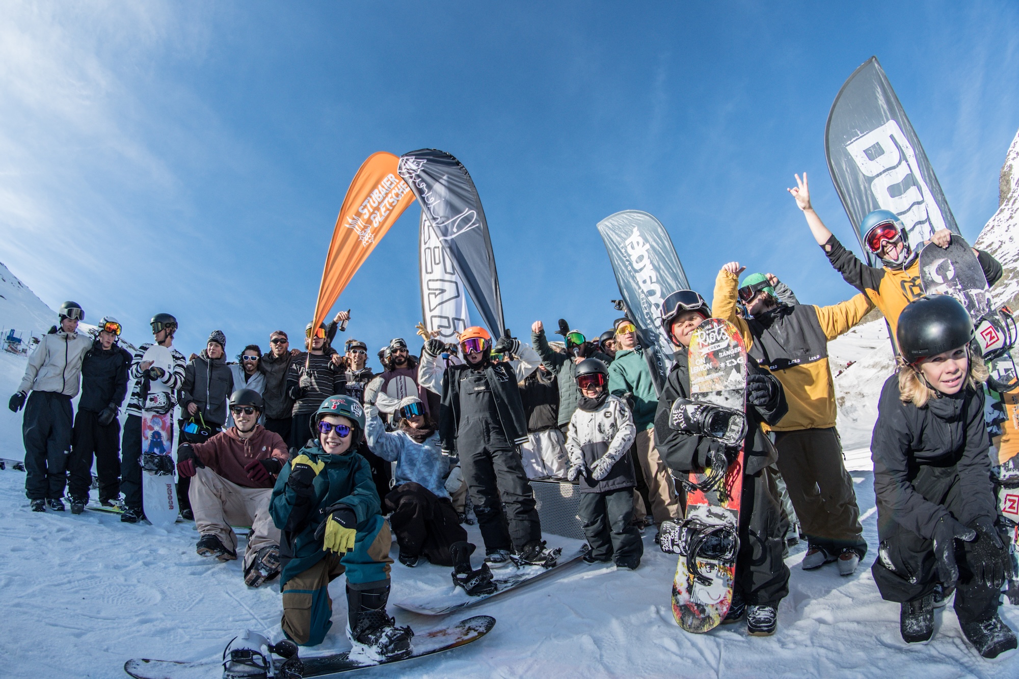 Mixed Tricks Session beim Stubai Park