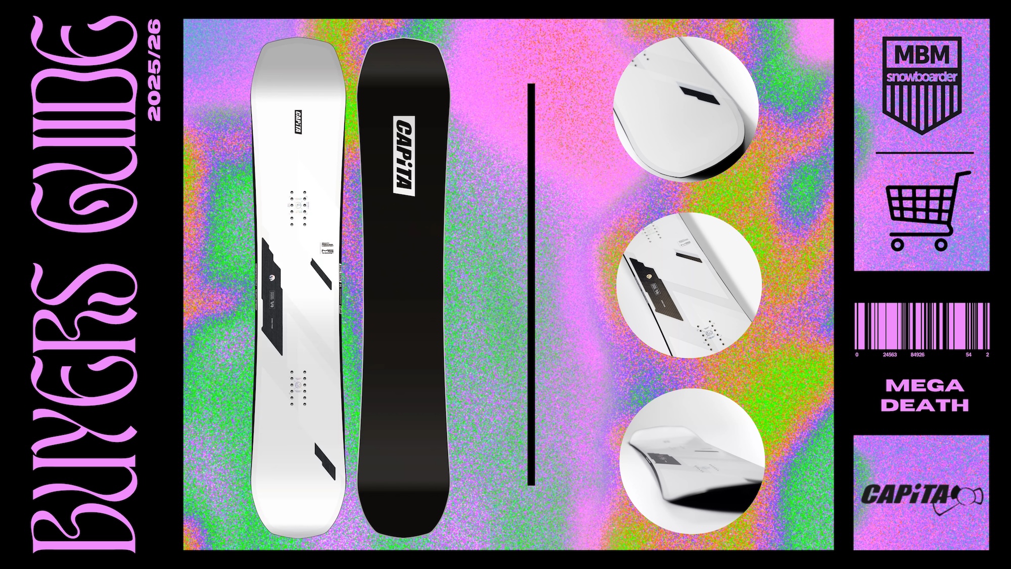 CAPiTA Mega Death 2026 Snowboard