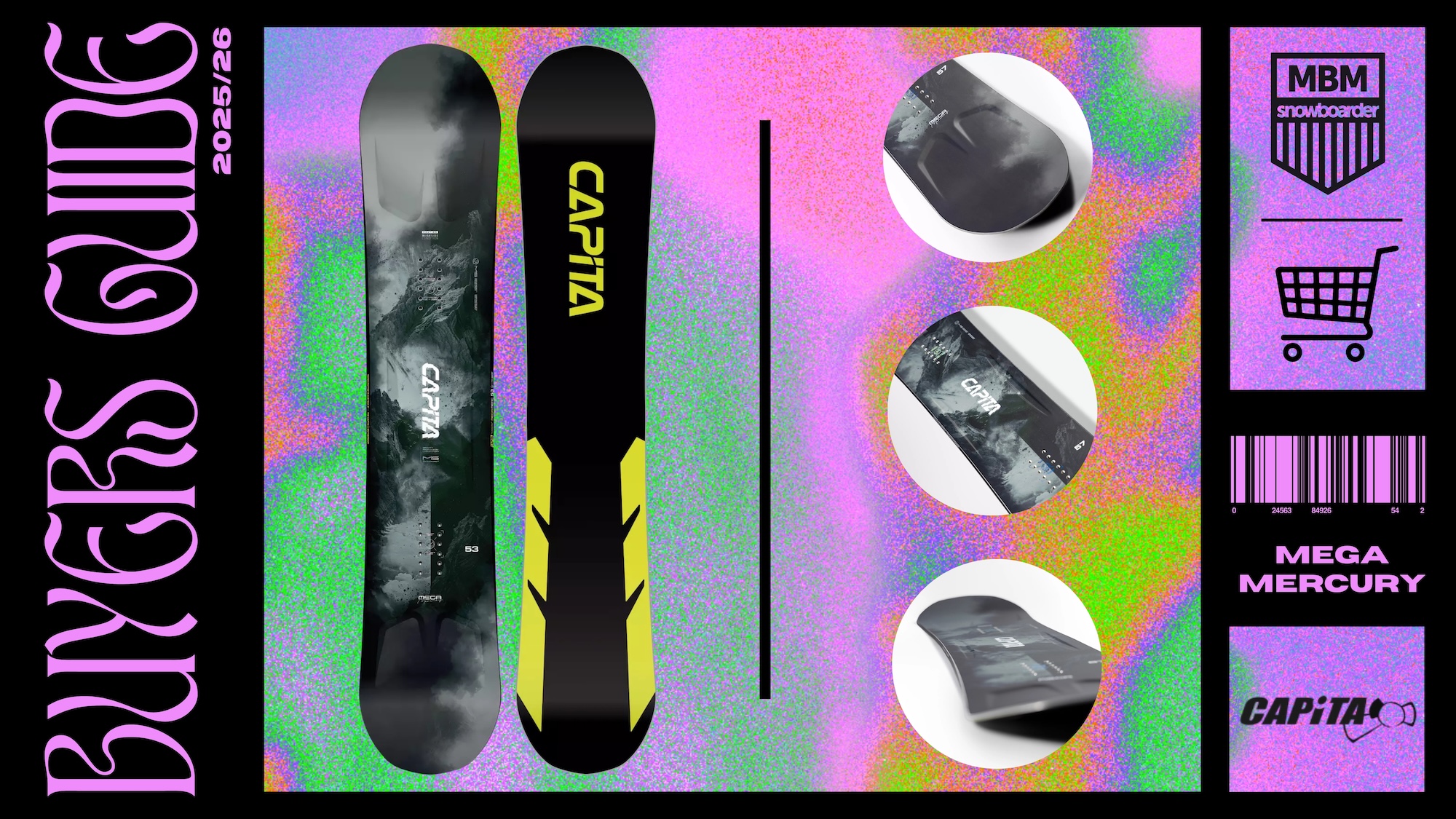 CAPiTA Mega Mercury 2026 Snowboard