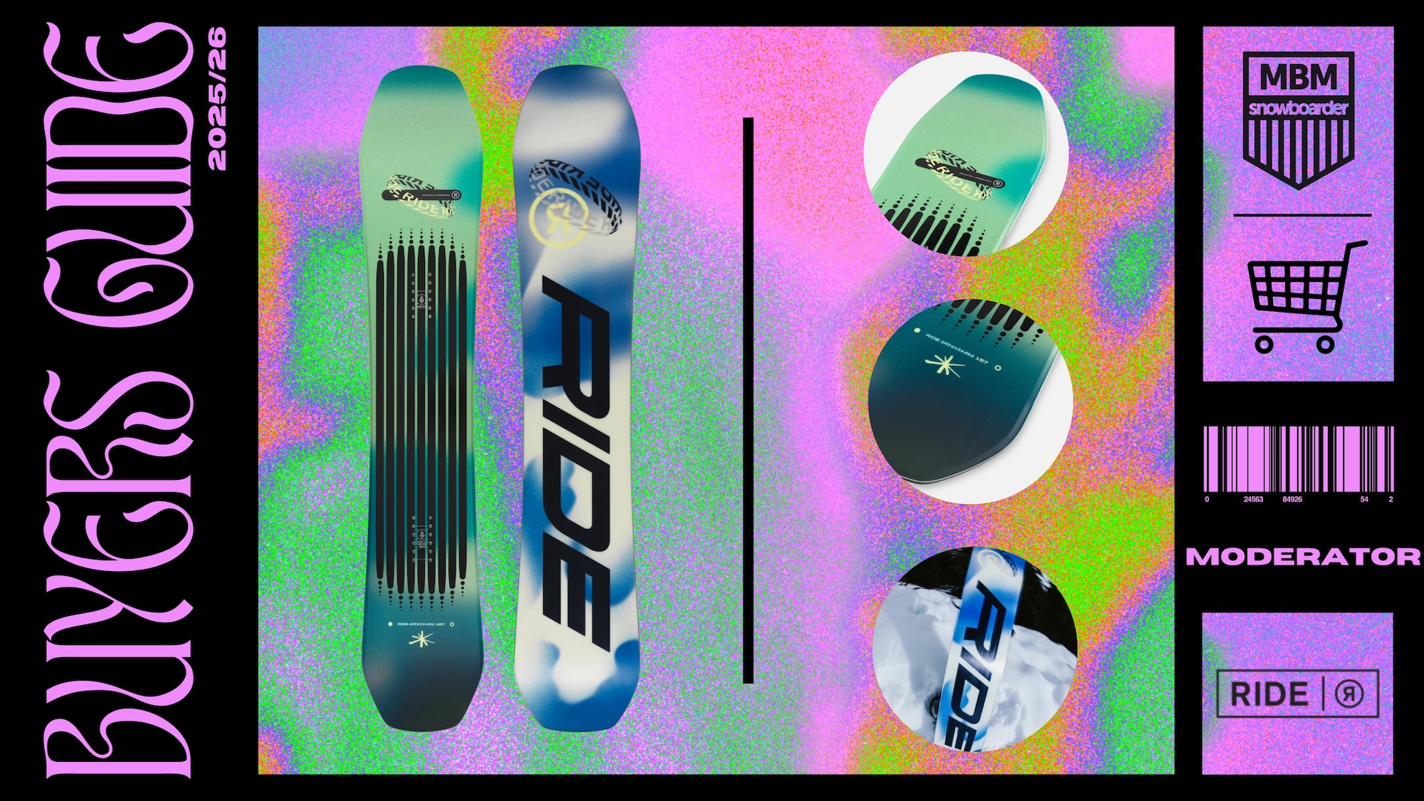 Ride Moderator 25/26 Snowboard