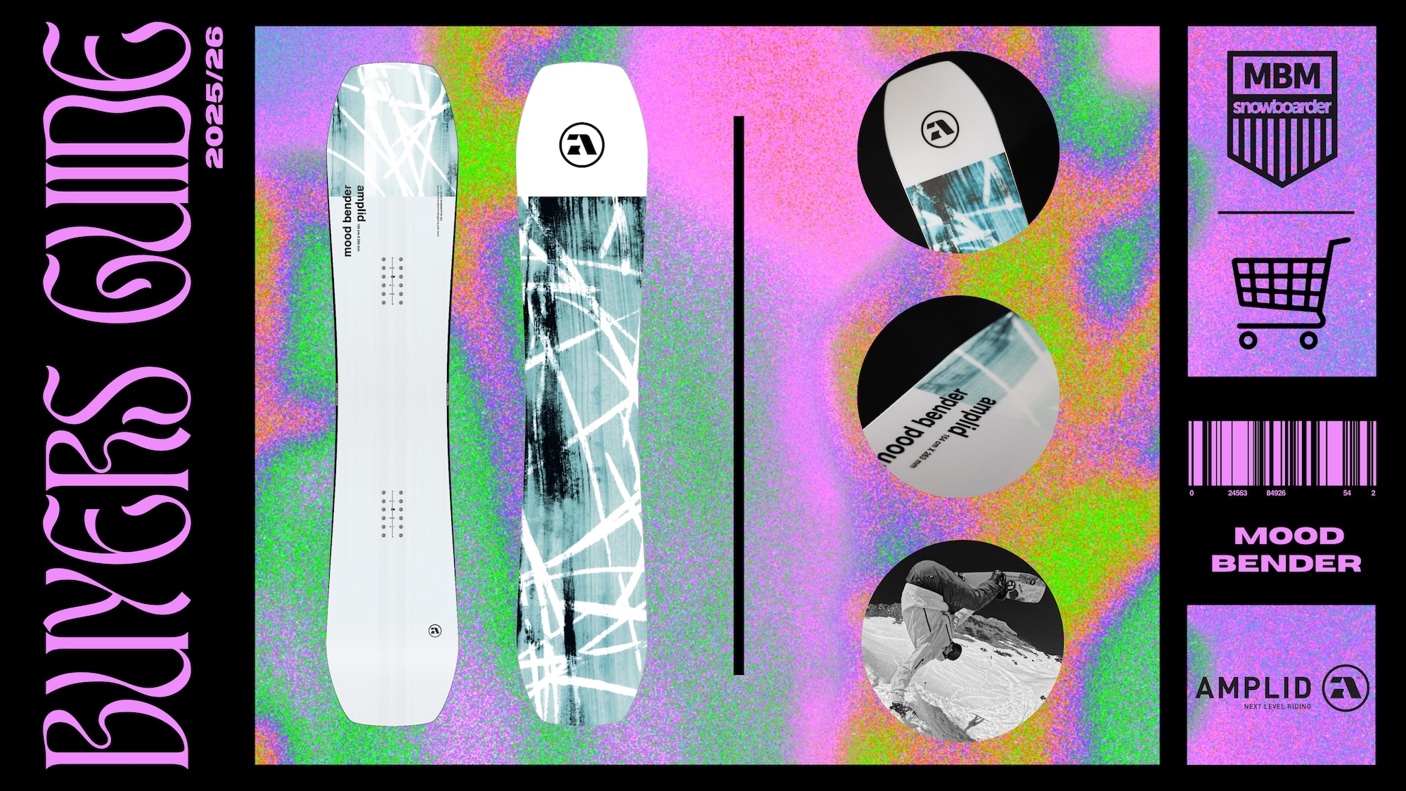 Amplid Mood Bender 2026 Snowboard