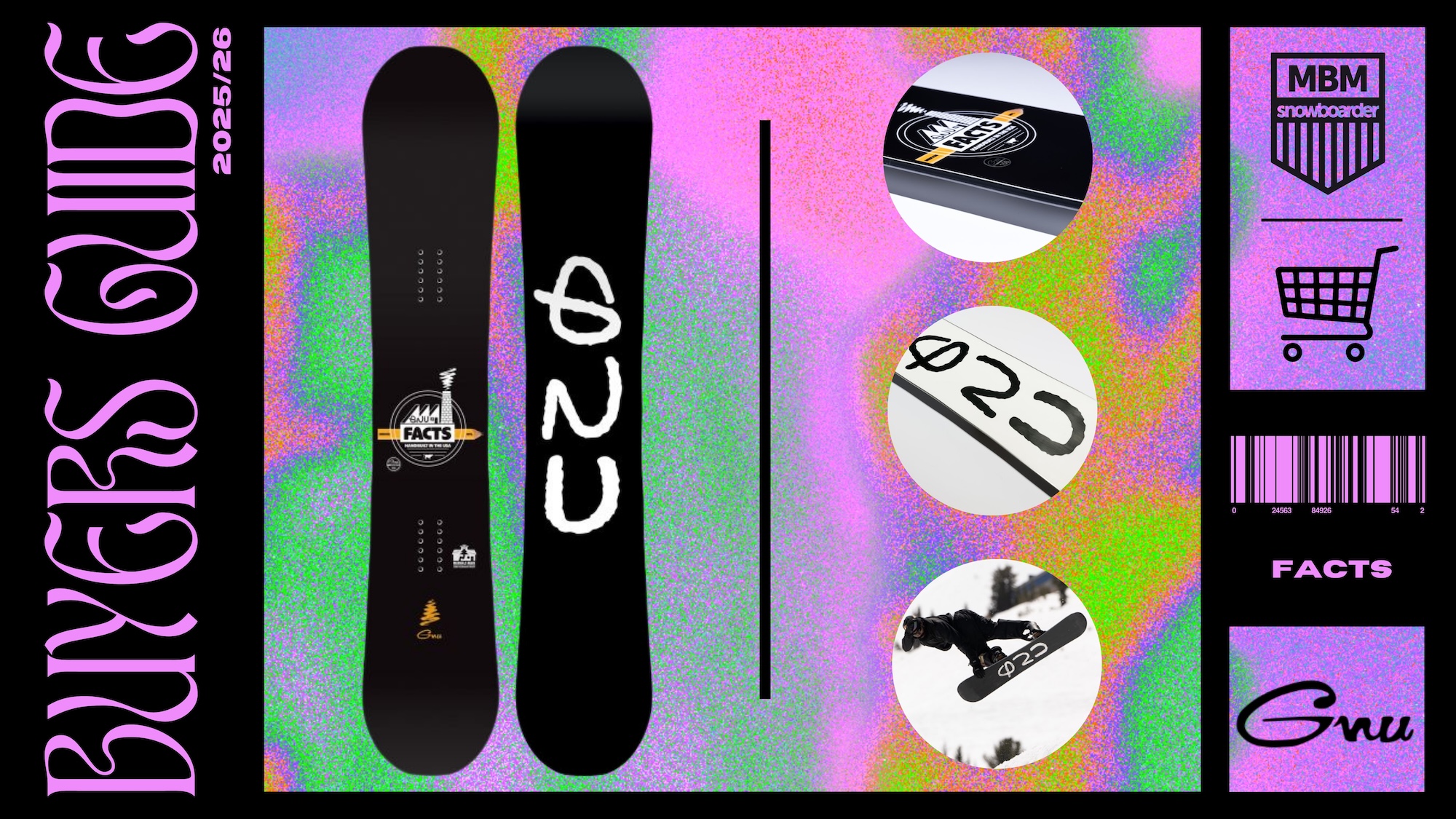 Gnu Facts 2026 Snowboard