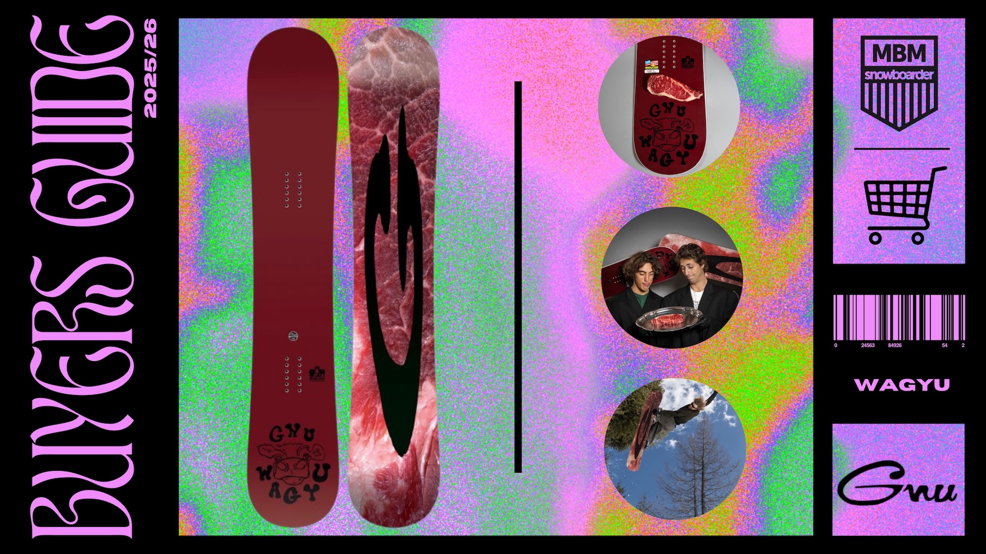 Gnu Wagyu 2026 Snowboard