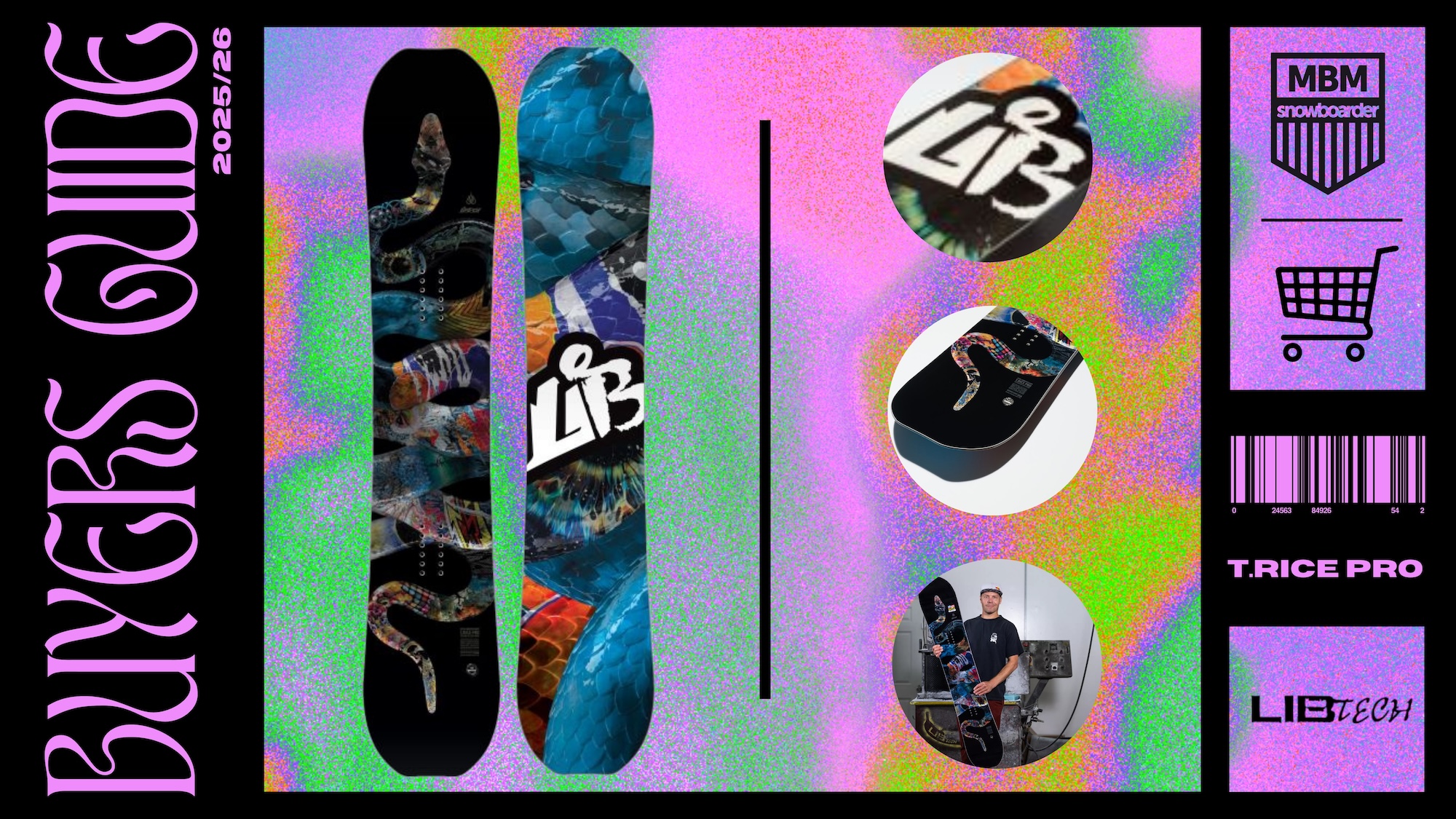 Lib TechT.Rice Pro 2026 Snowboard