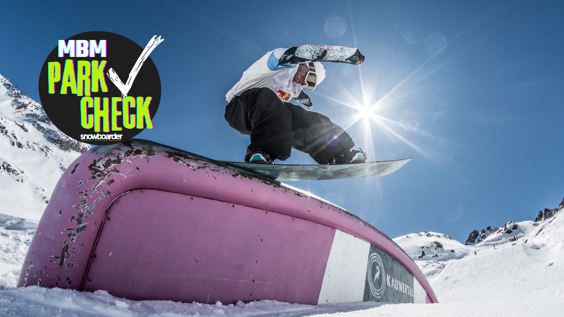 Park Check Snowpark Kaunertal