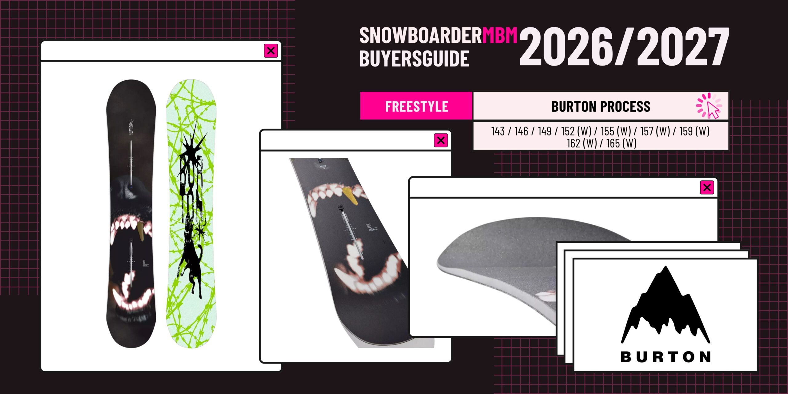 Burton Process Snowboard 2026/2027