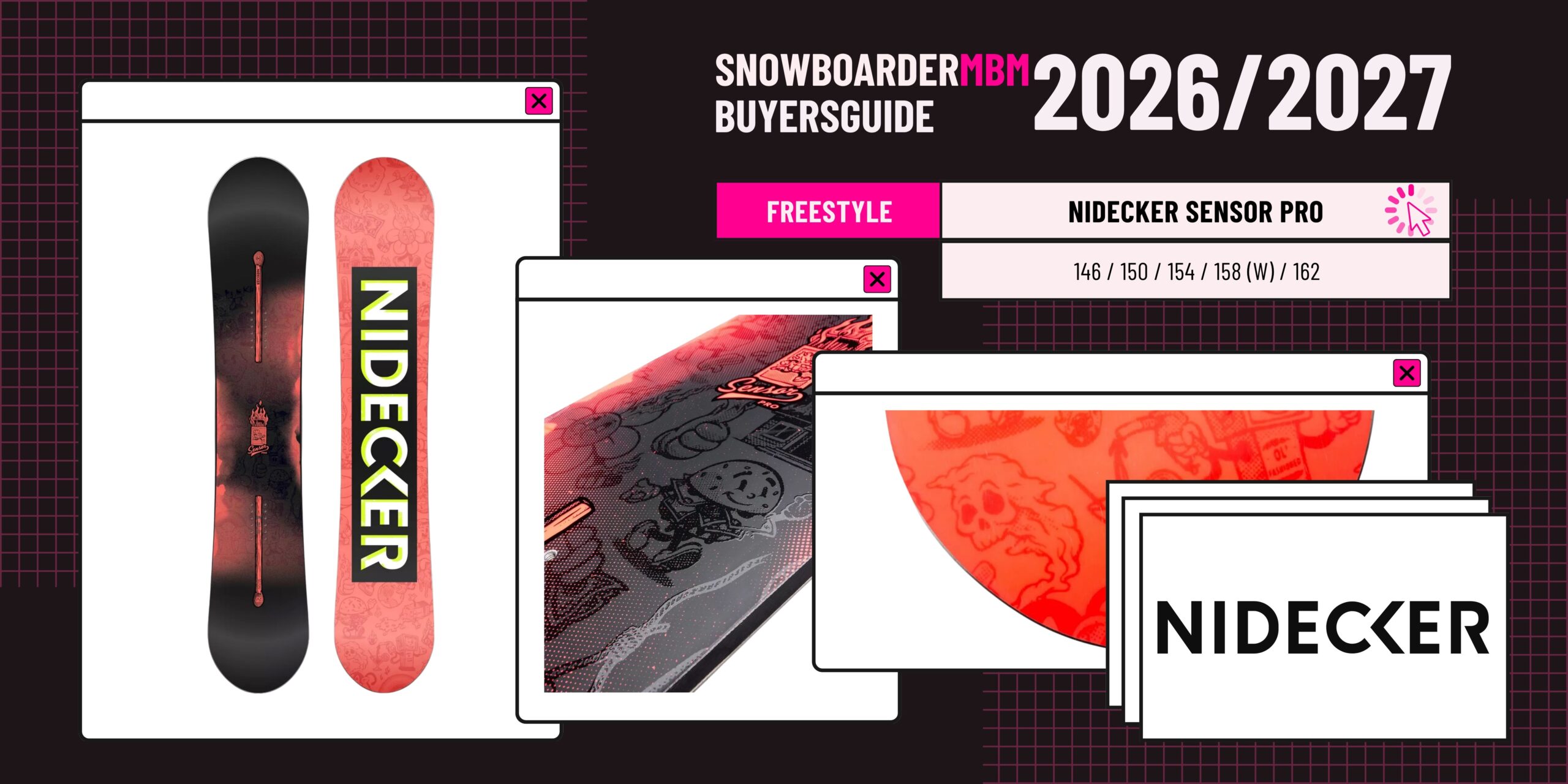 Nidecker Sensor Pro Snowboard 2026/2027