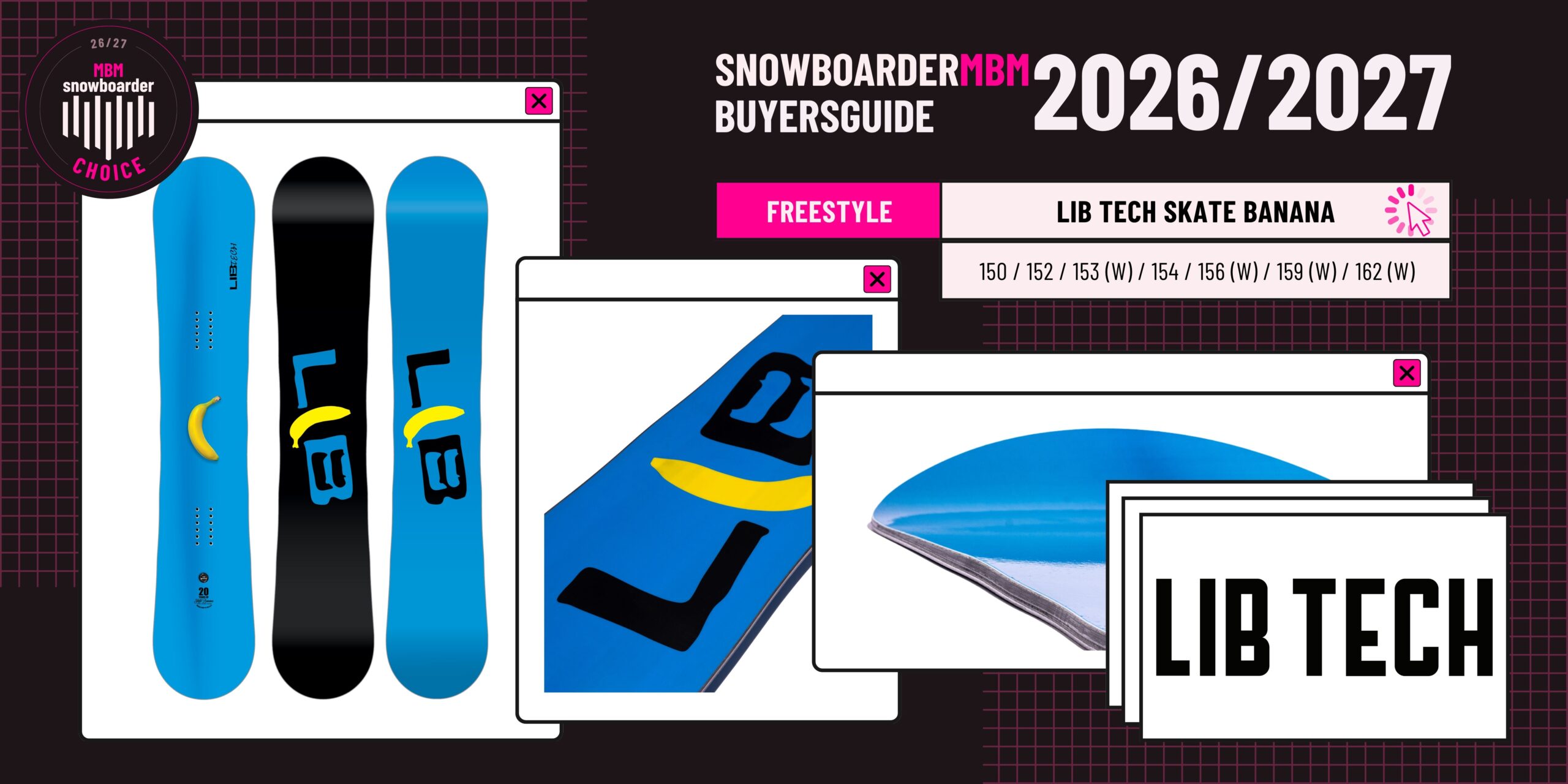 Lib Tech Skate Banana Snowboard 2026/2027