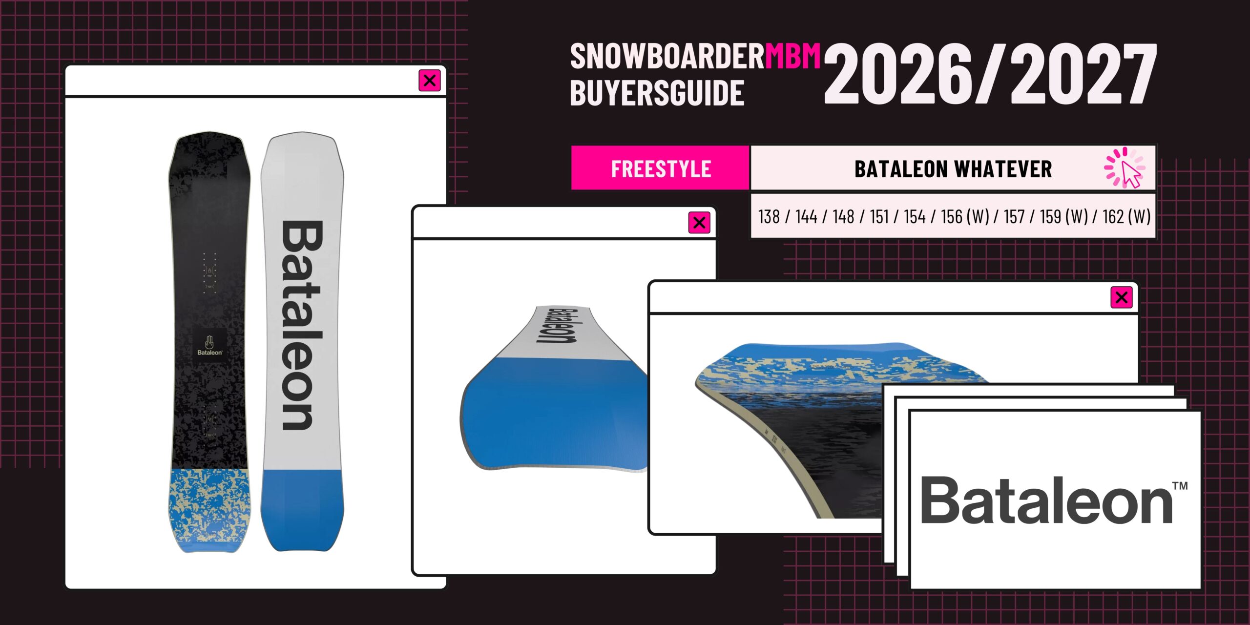Bataleon Whatever Snowboard 2026/2027
