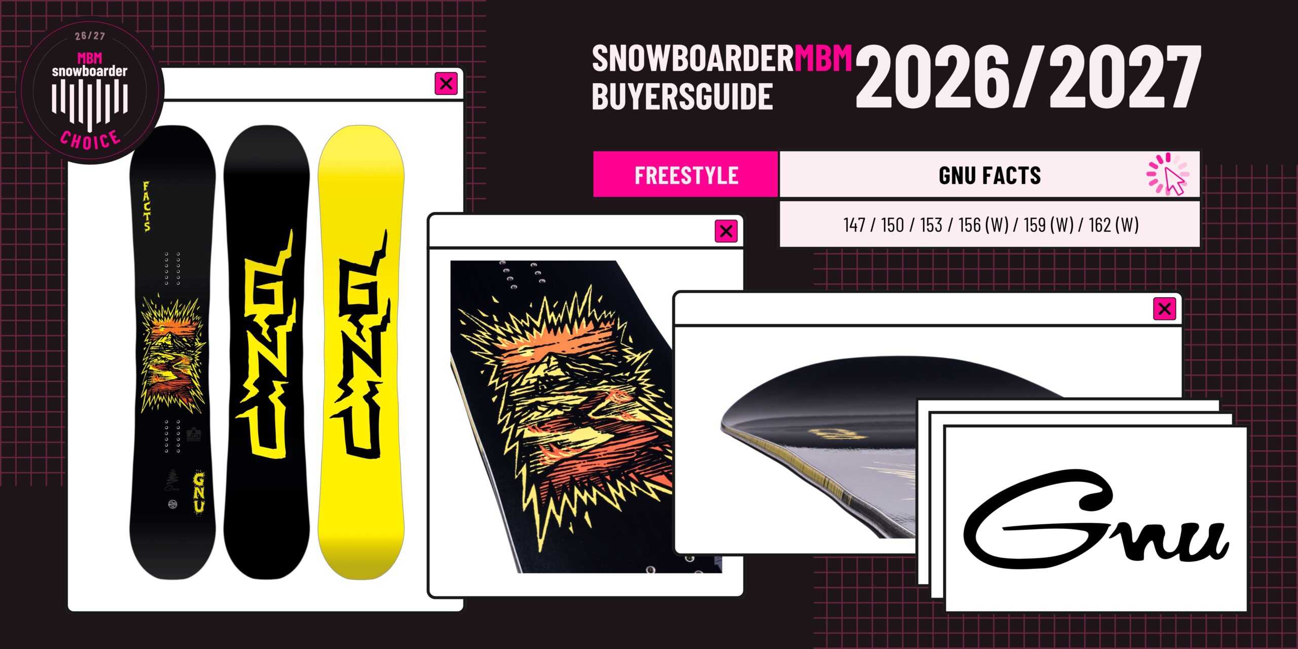 GNU Facts Snowboard 2026/2027