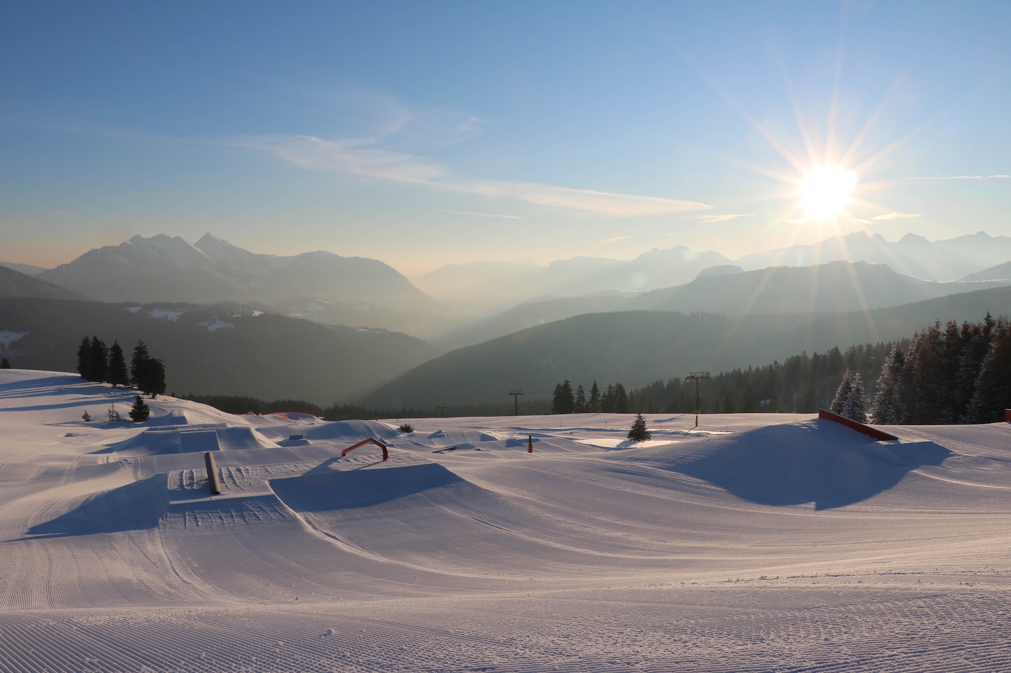 Snowpark Steinplatte