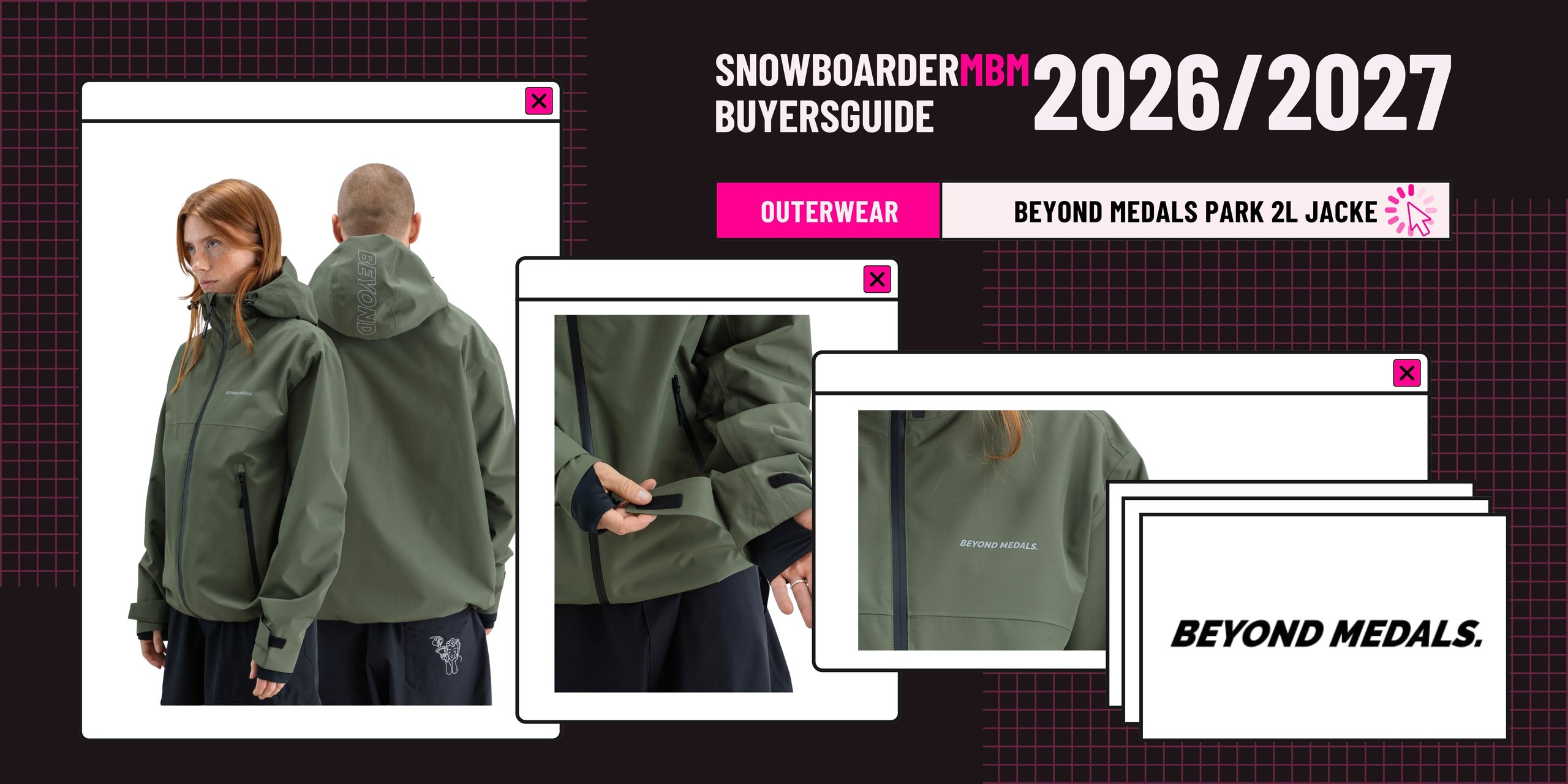 Beyond Medals Park 2L Jacke Snowboard Outerwear 2026/2027